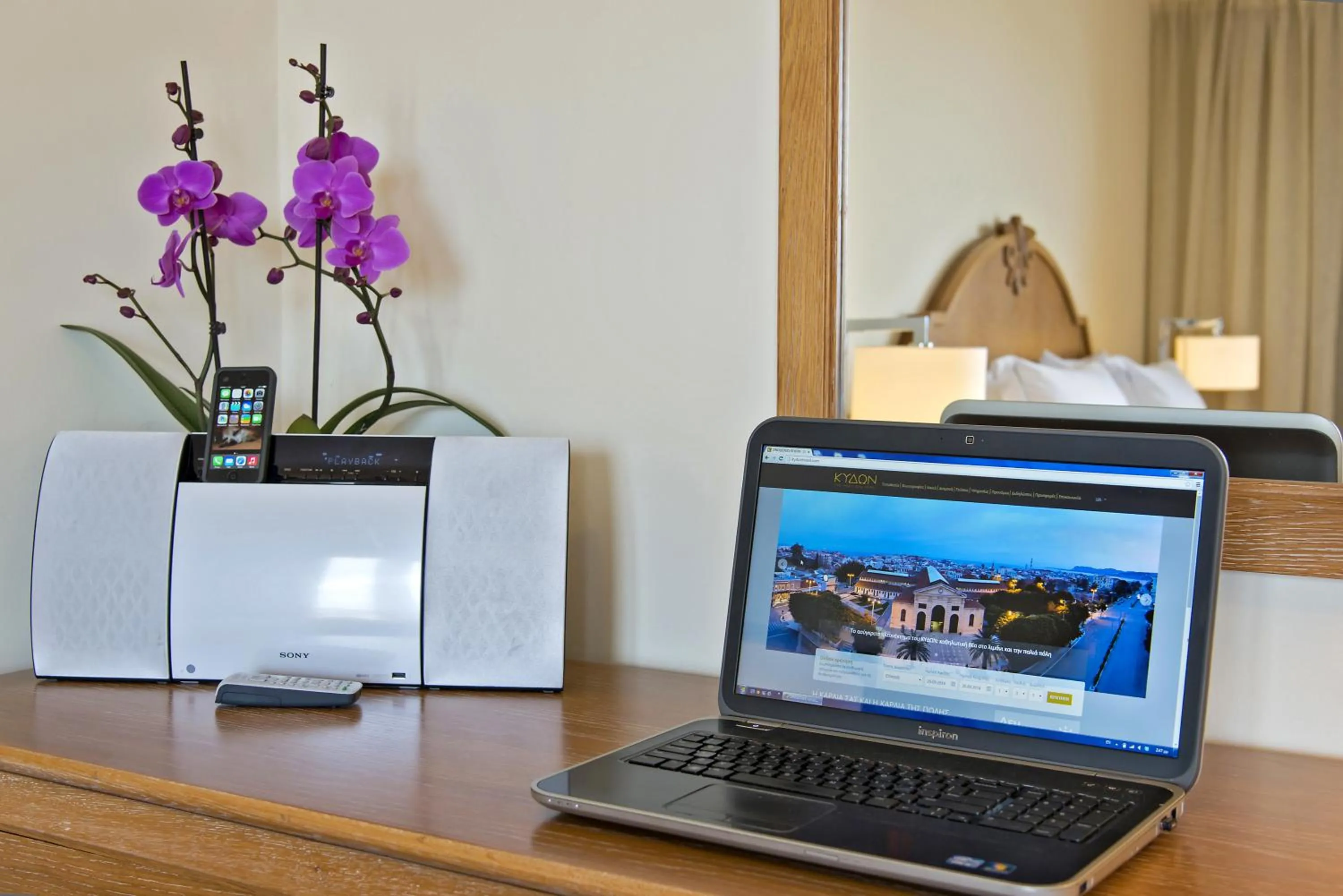 TV and multimedia in Kydon The Heart City Hotel