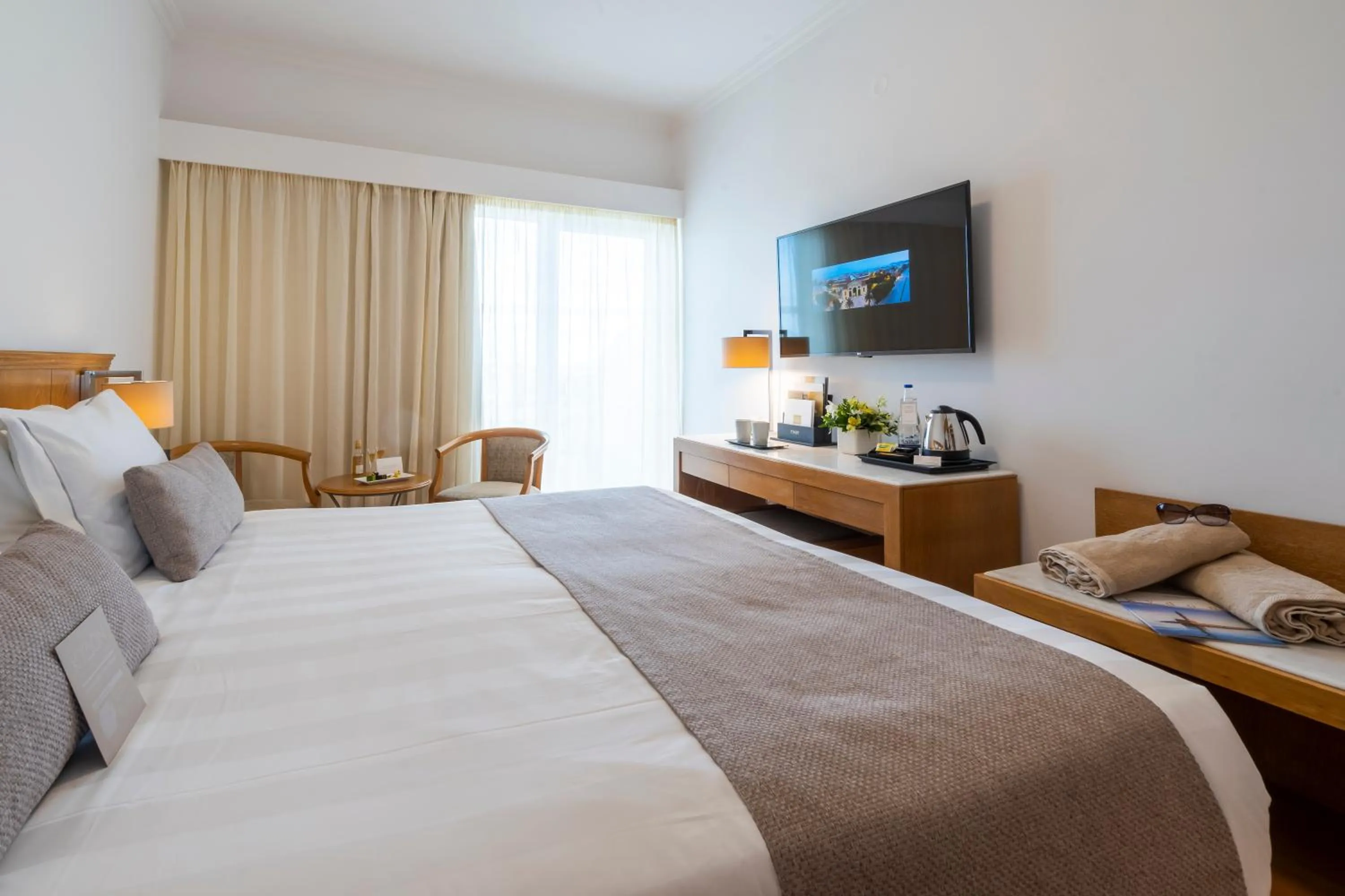 Bedroom, Bed in Kydon The Heart City Hotel