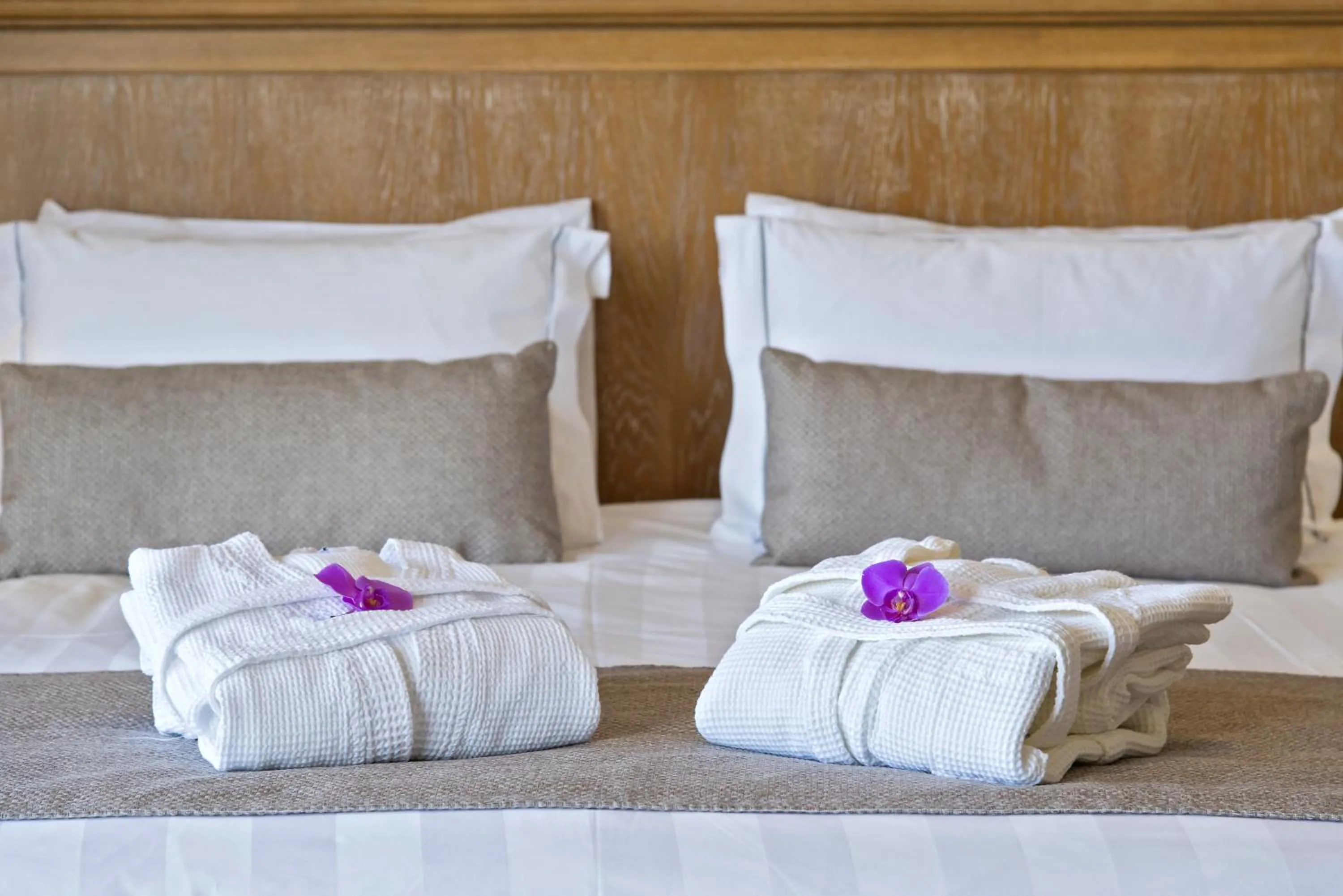 Bed in Kydon The Heart City Hotel