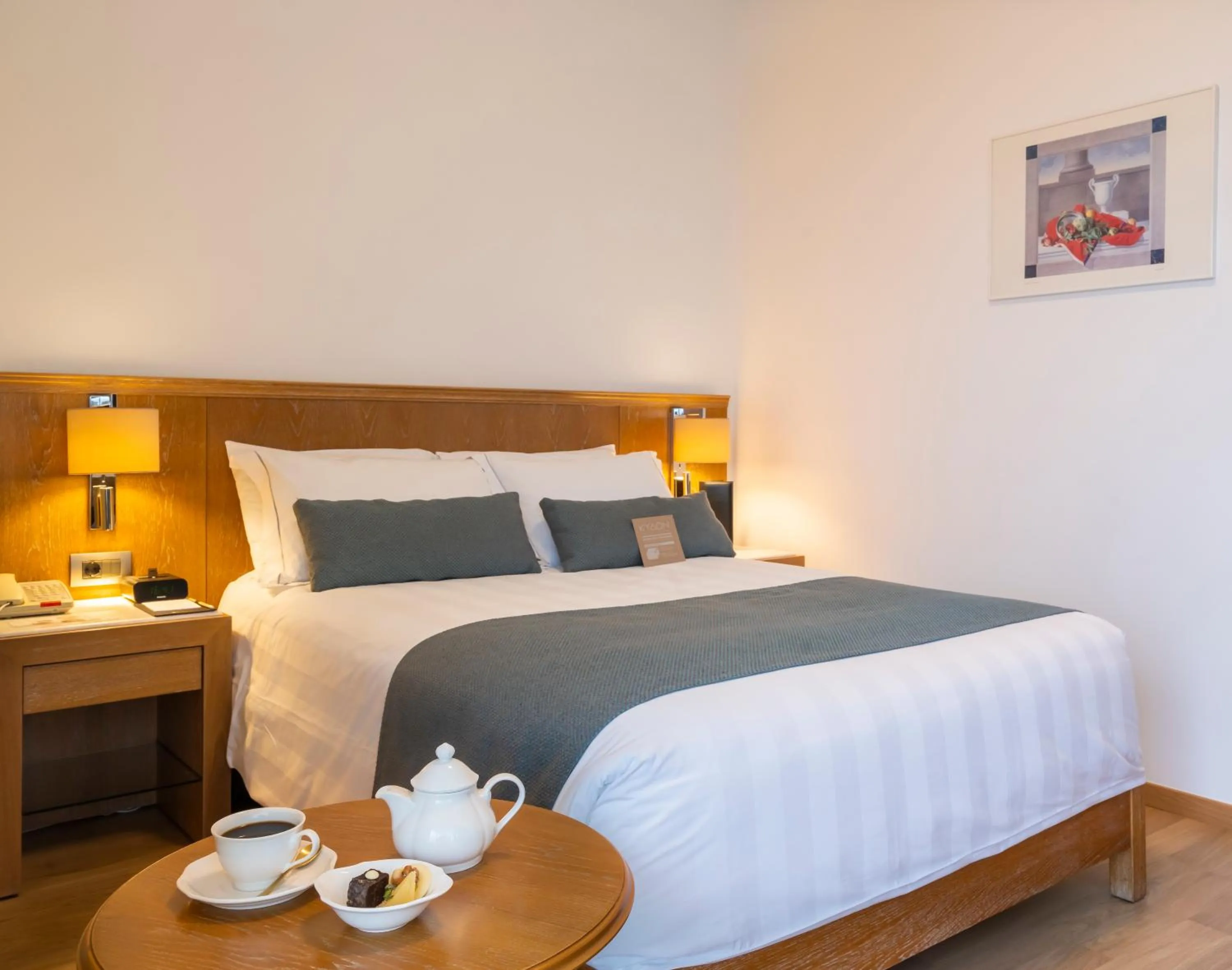 Bed in Kydon The Heart City Hotel