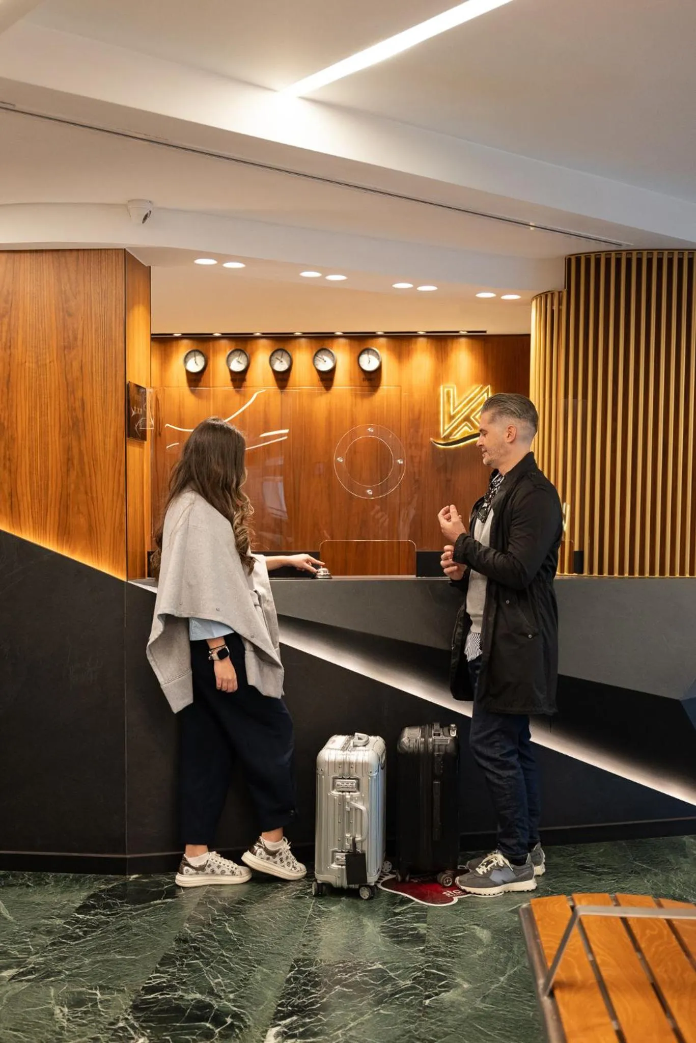 Lobby or reception in Kastro Hotel