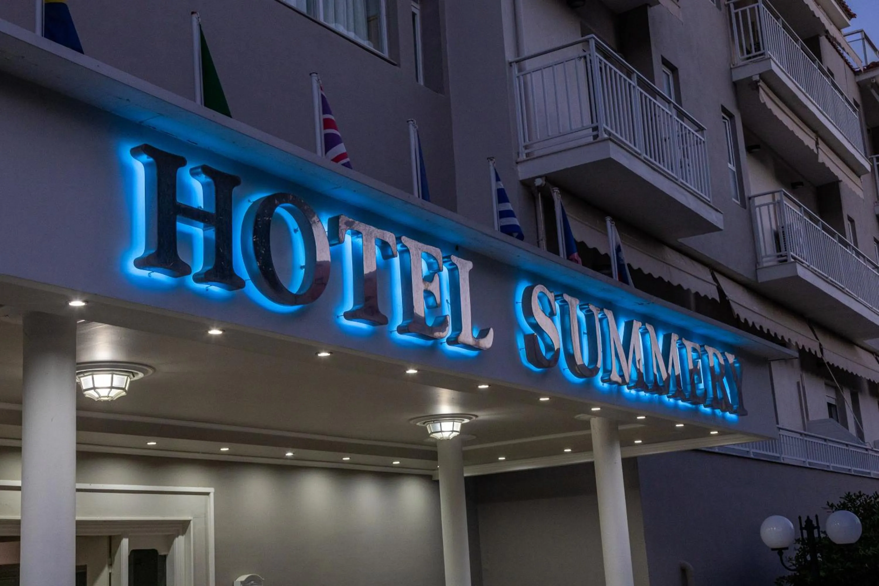 Property logo or sign in Hotel Summery