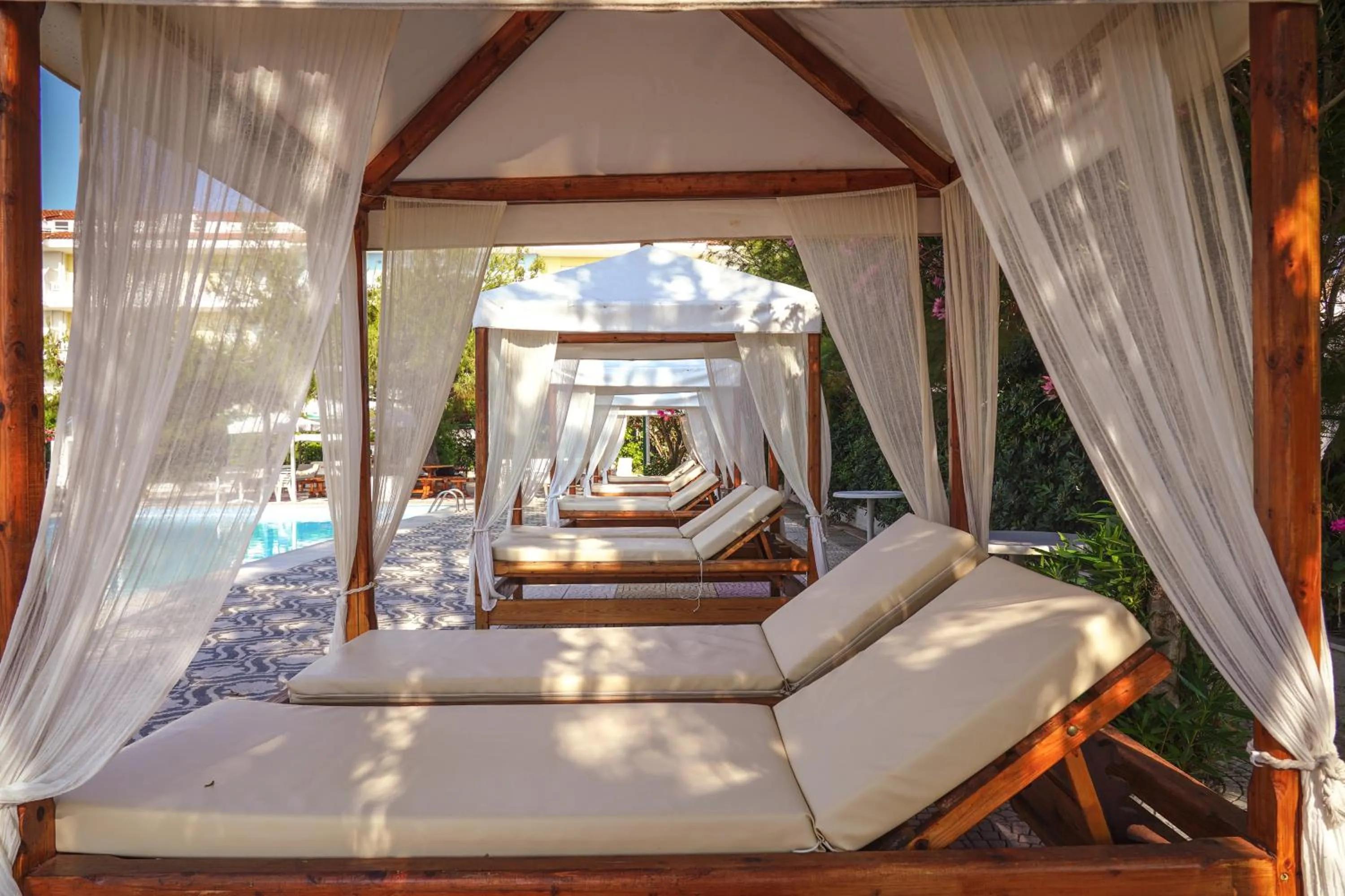 Patio in Hotel Summery