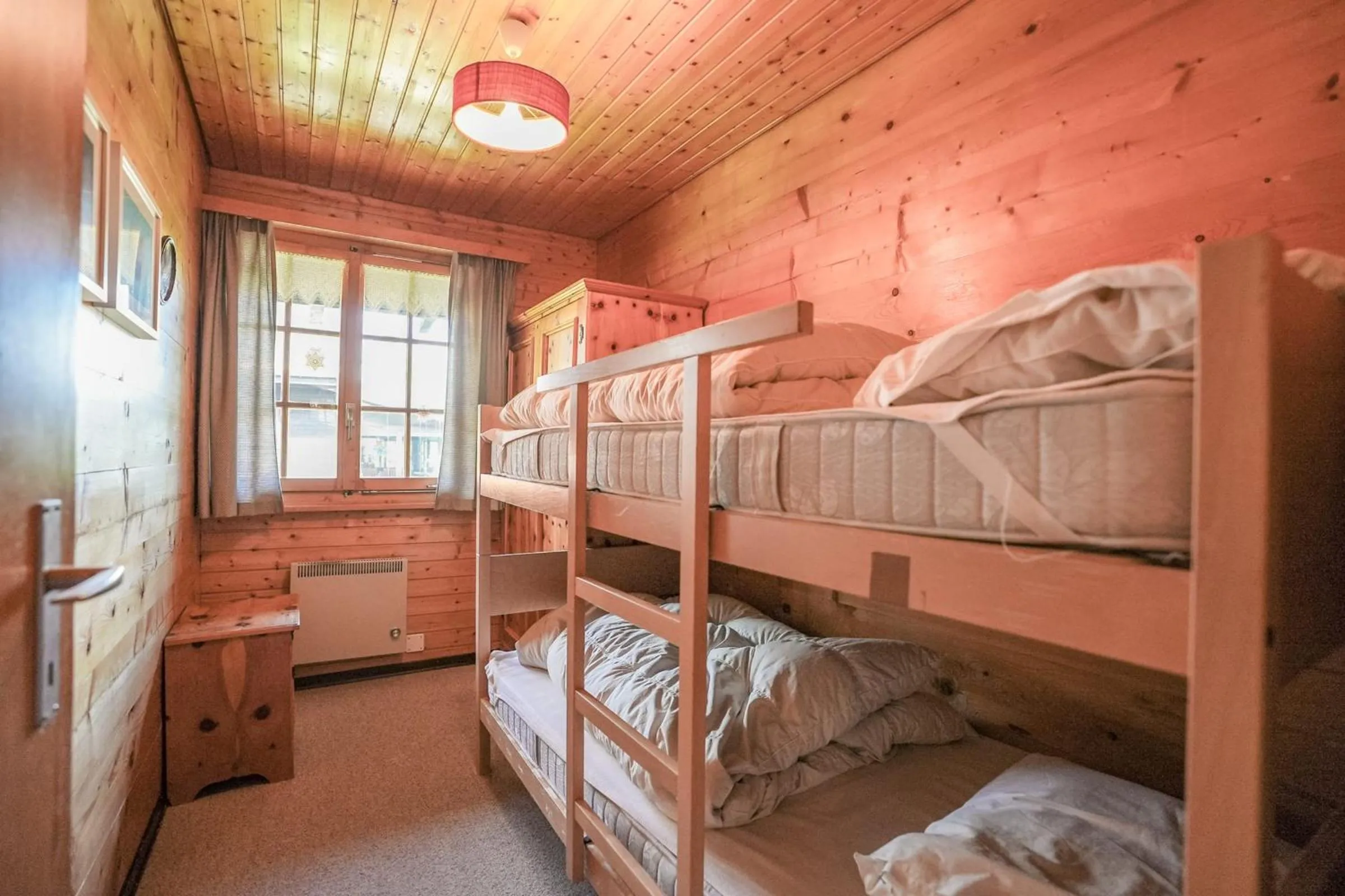 Bed in Chalet Lieke Apartment
