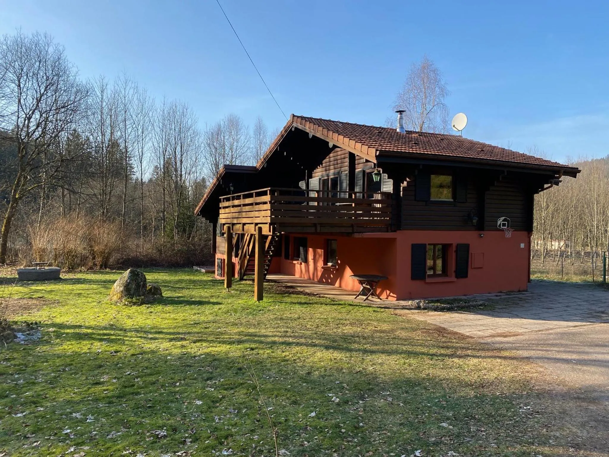 Property building in Chalet les Bleuets 12p - babyfoot & Wii