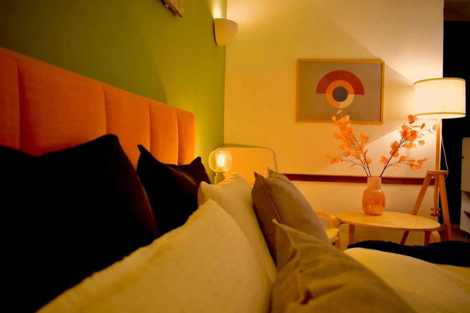 Bed in Carmen Art Hotel