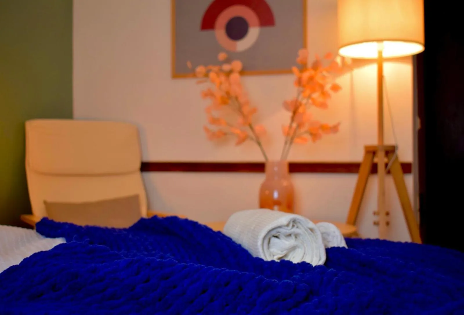 Bed in Carmen Art Hotel