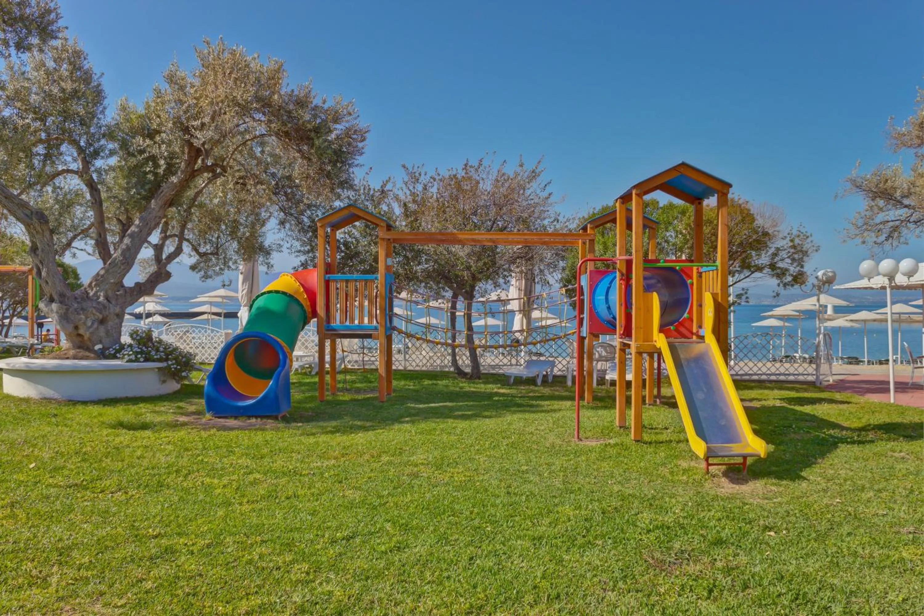 Children play ground in Palmariva Beach Hotel