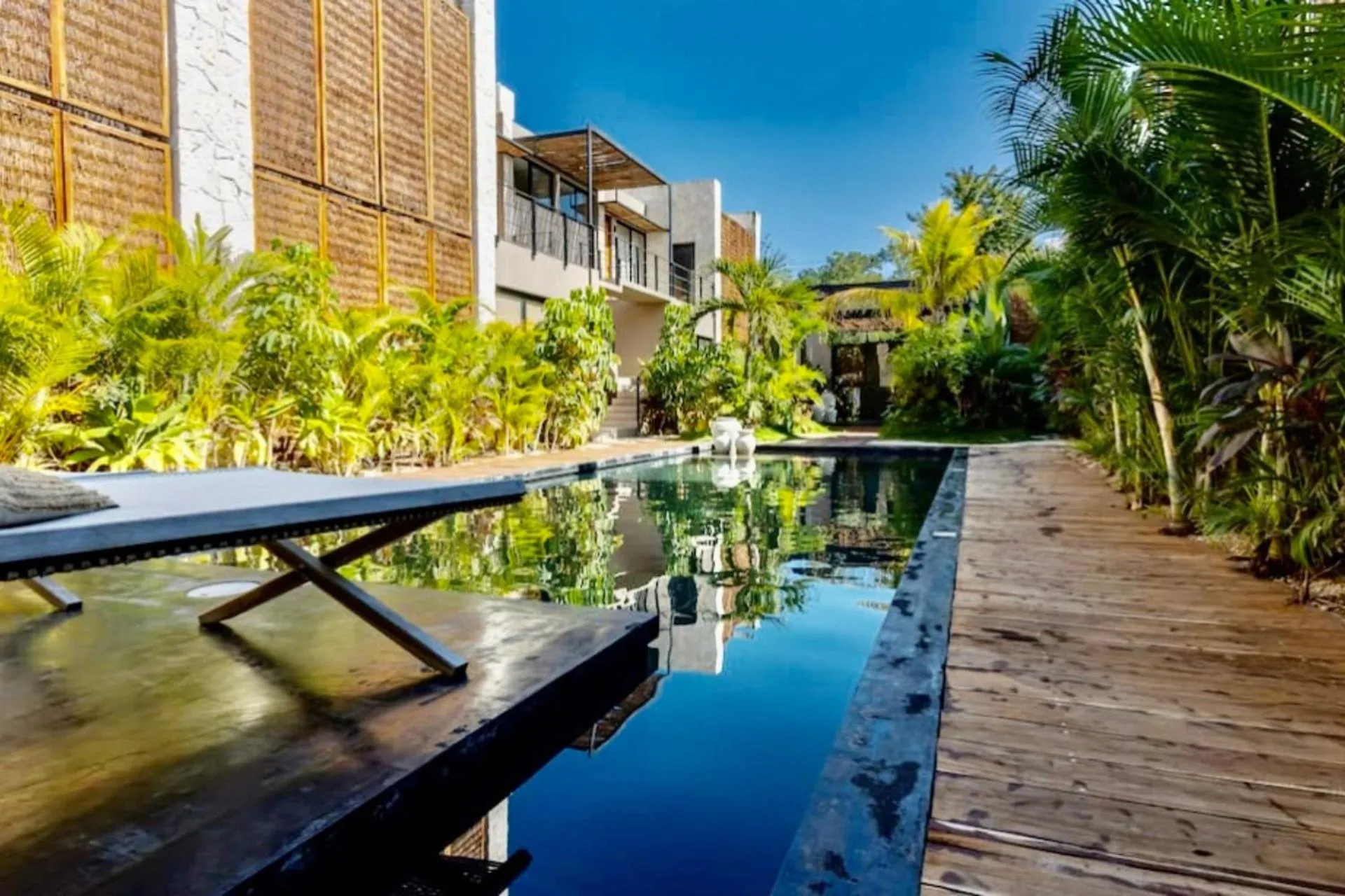 Swimming pool in Apartamento Moderno en Tulum Quintana Roo México