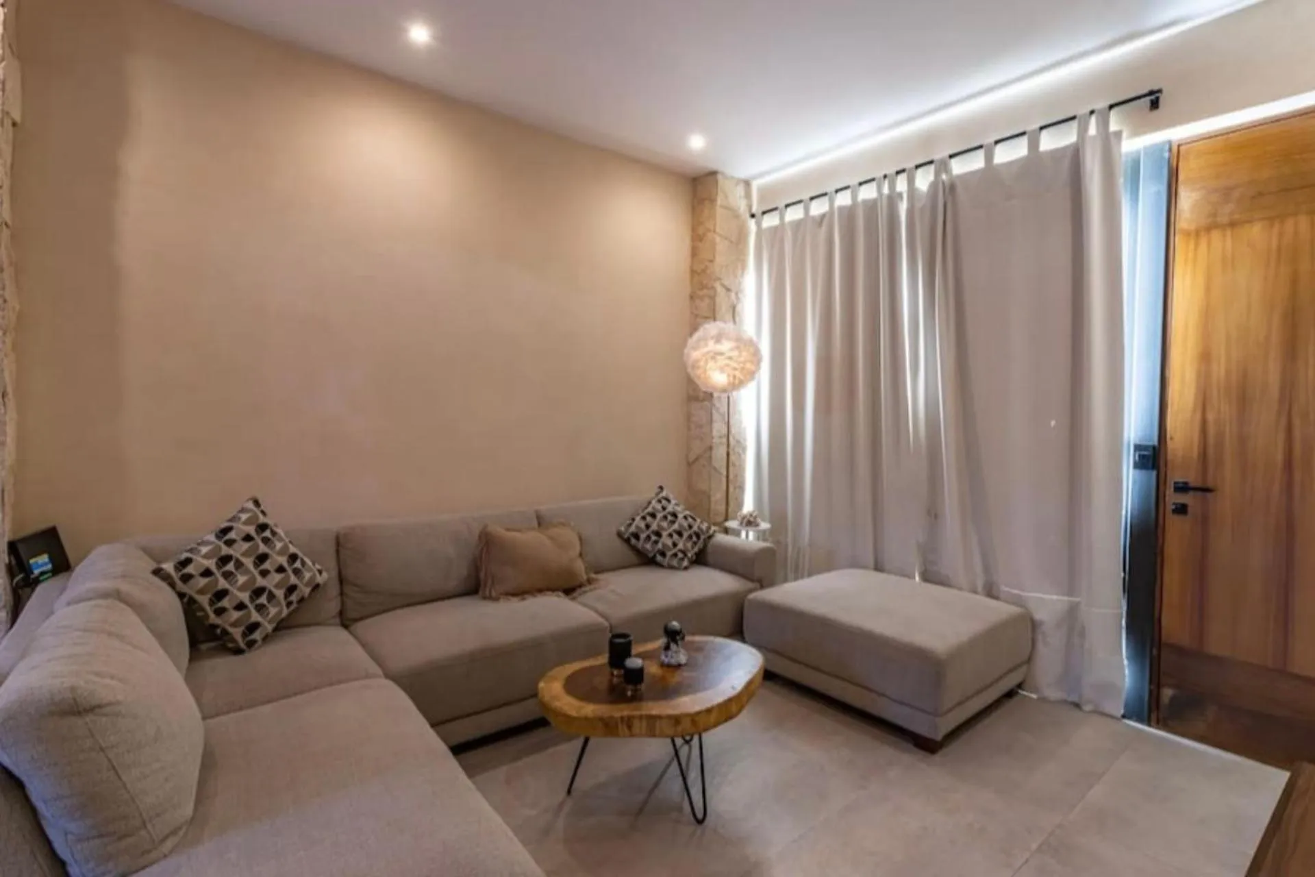 Living room in Apartamento Moderno en Tulum Quintana Roo México