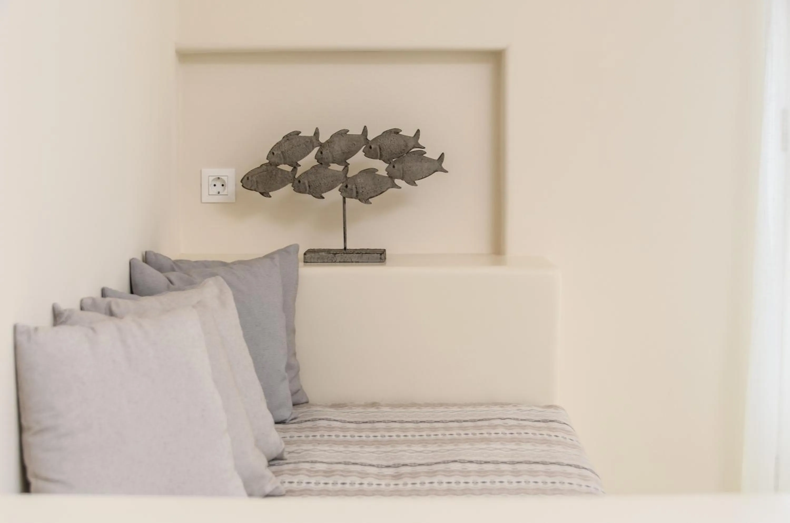 Seating area, Bed in Antony Suites (Adults Only)