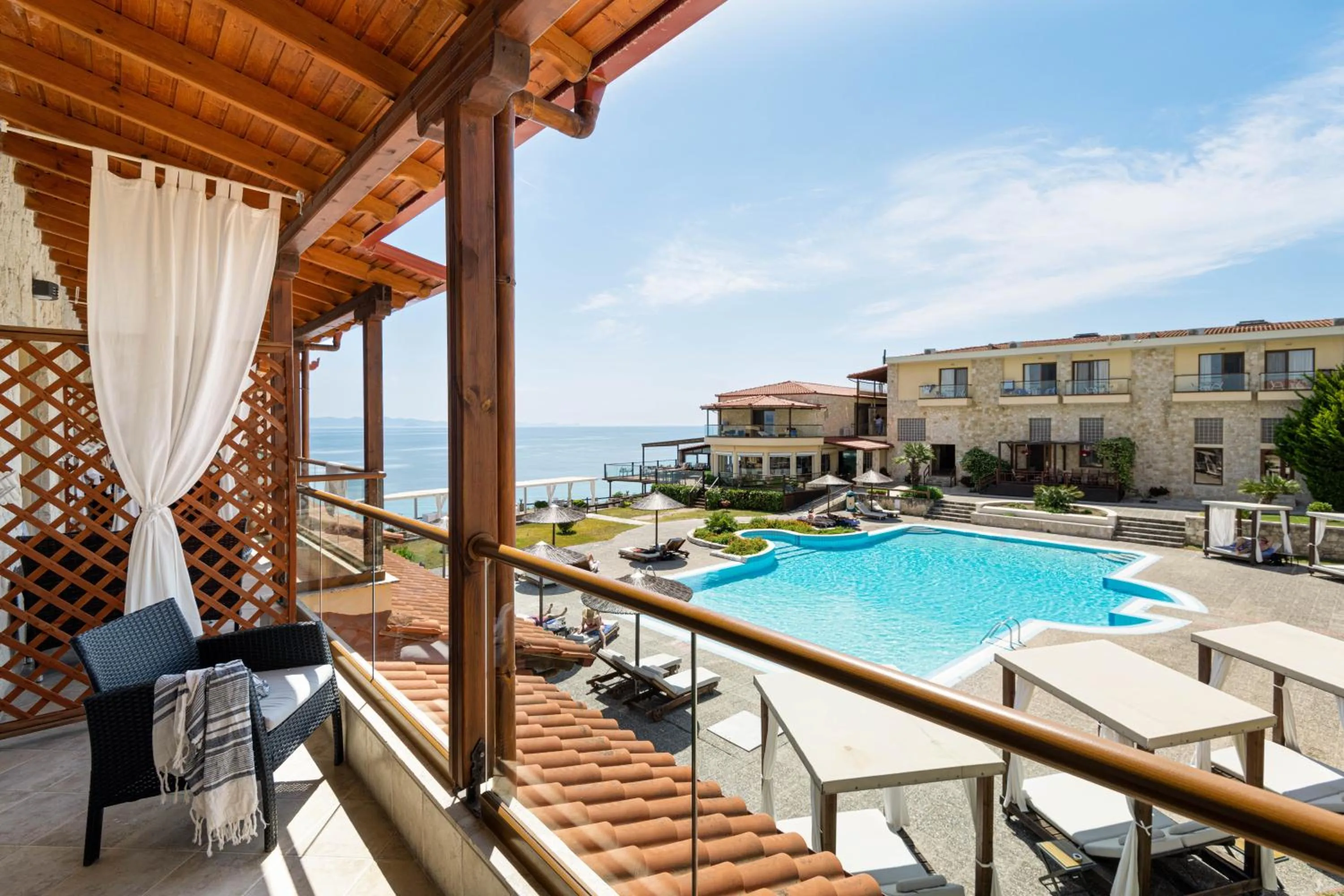 Balcony/Terrace in Blue Bay Halkidiki - Adults Only