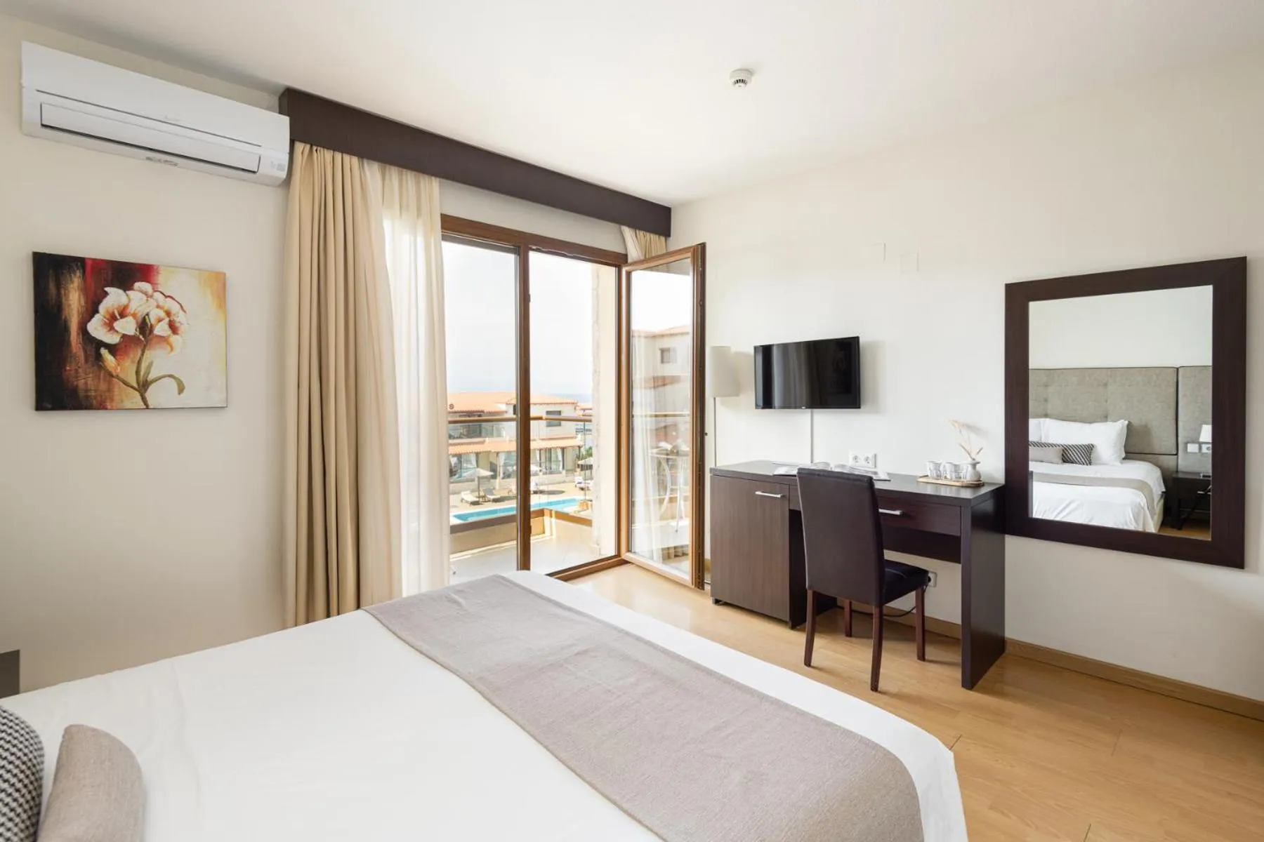 Bedroom, Bed in Blue Bay Halkidiki - Adults Only