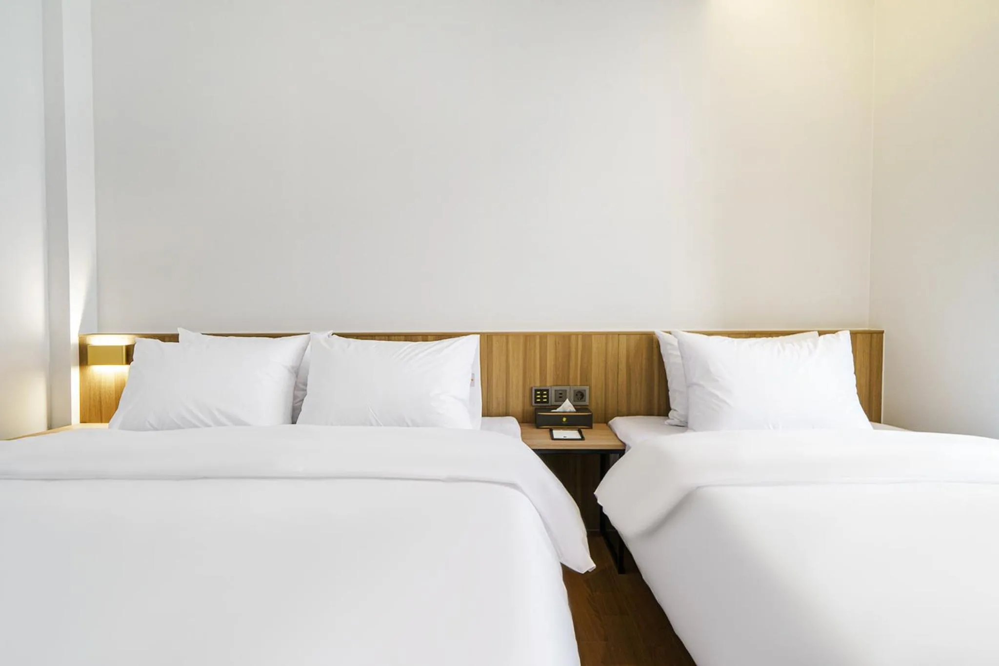 Bed in The Van Hotel