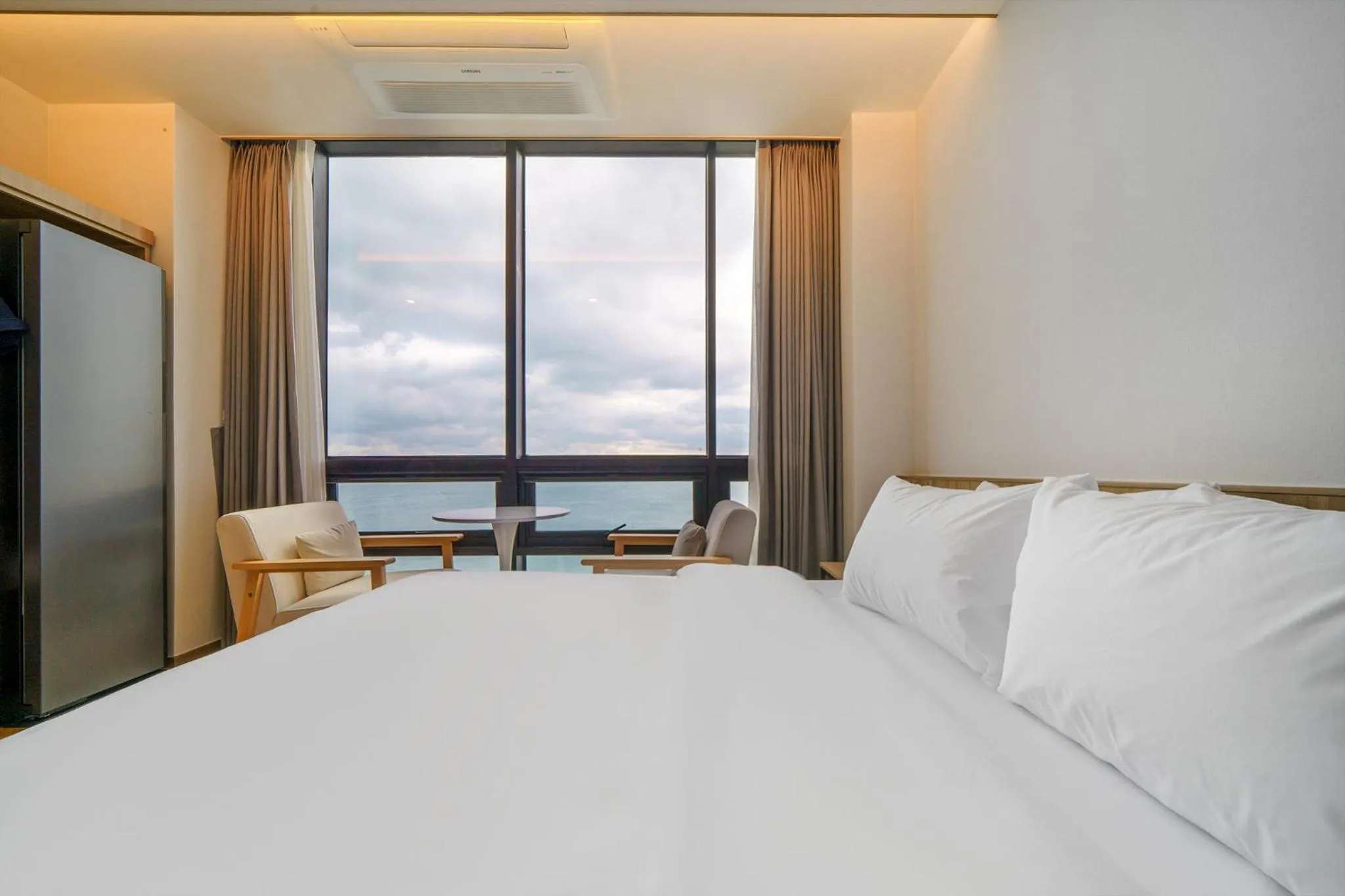 Bed in The Van Hotel