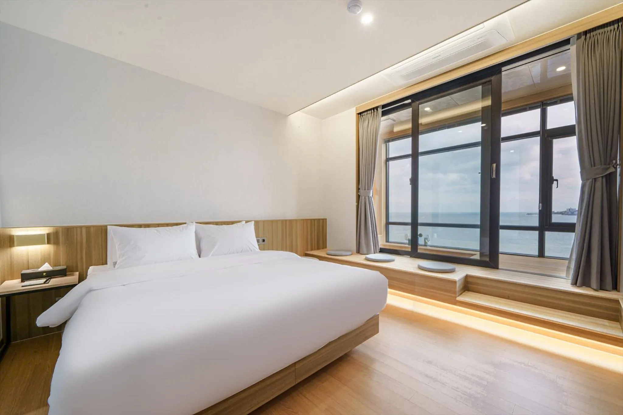 Bed in The Van Hotel