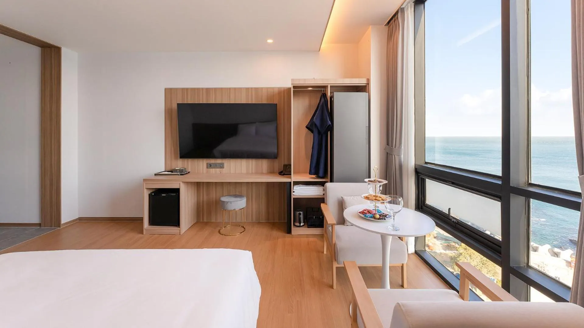 Bed in The Van Hotel