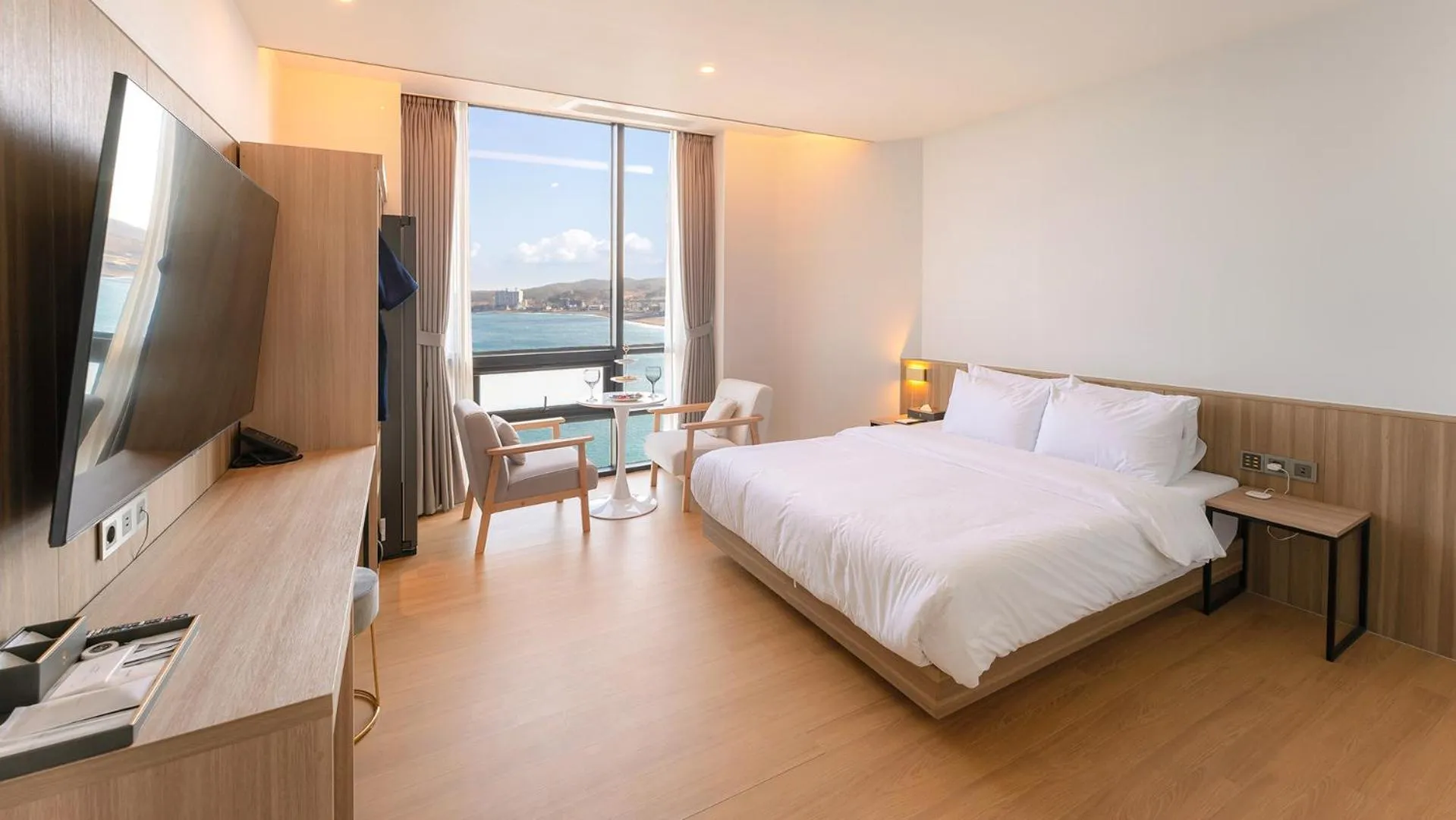 Bed in The Van Hotel