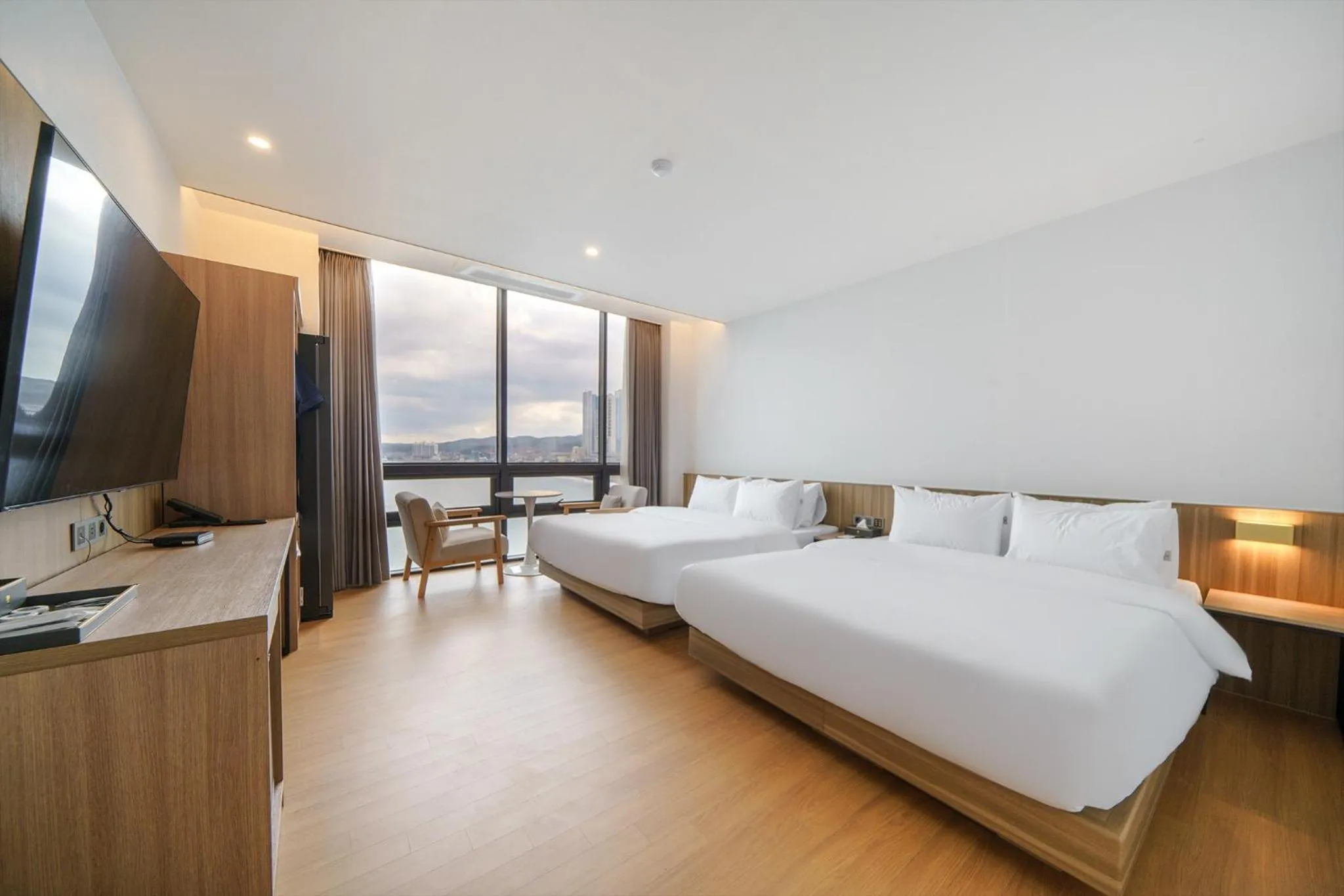 Bed in The Van Hotel