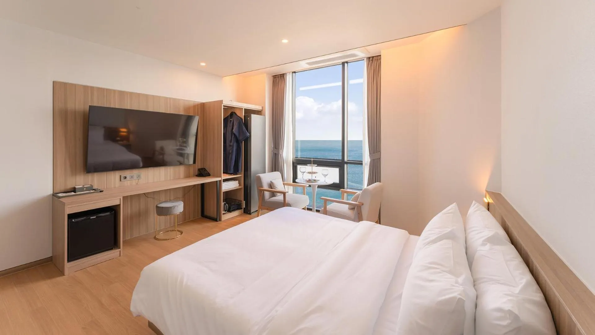 Bed in The Van Hotel