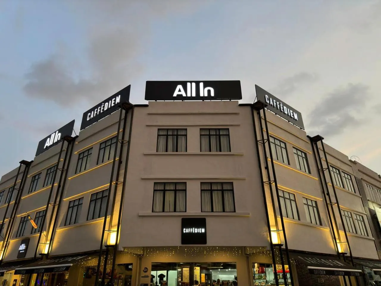Property building in ALL IN HOTEL