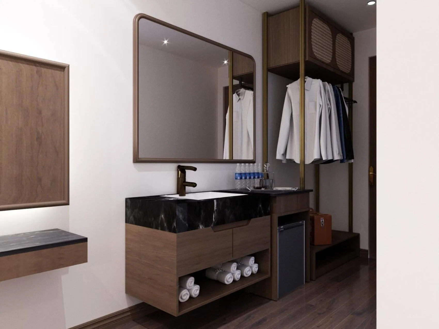 Bathroom in L'amant de Hanoi Hotel - khách sạn Lamant de Hà Nội