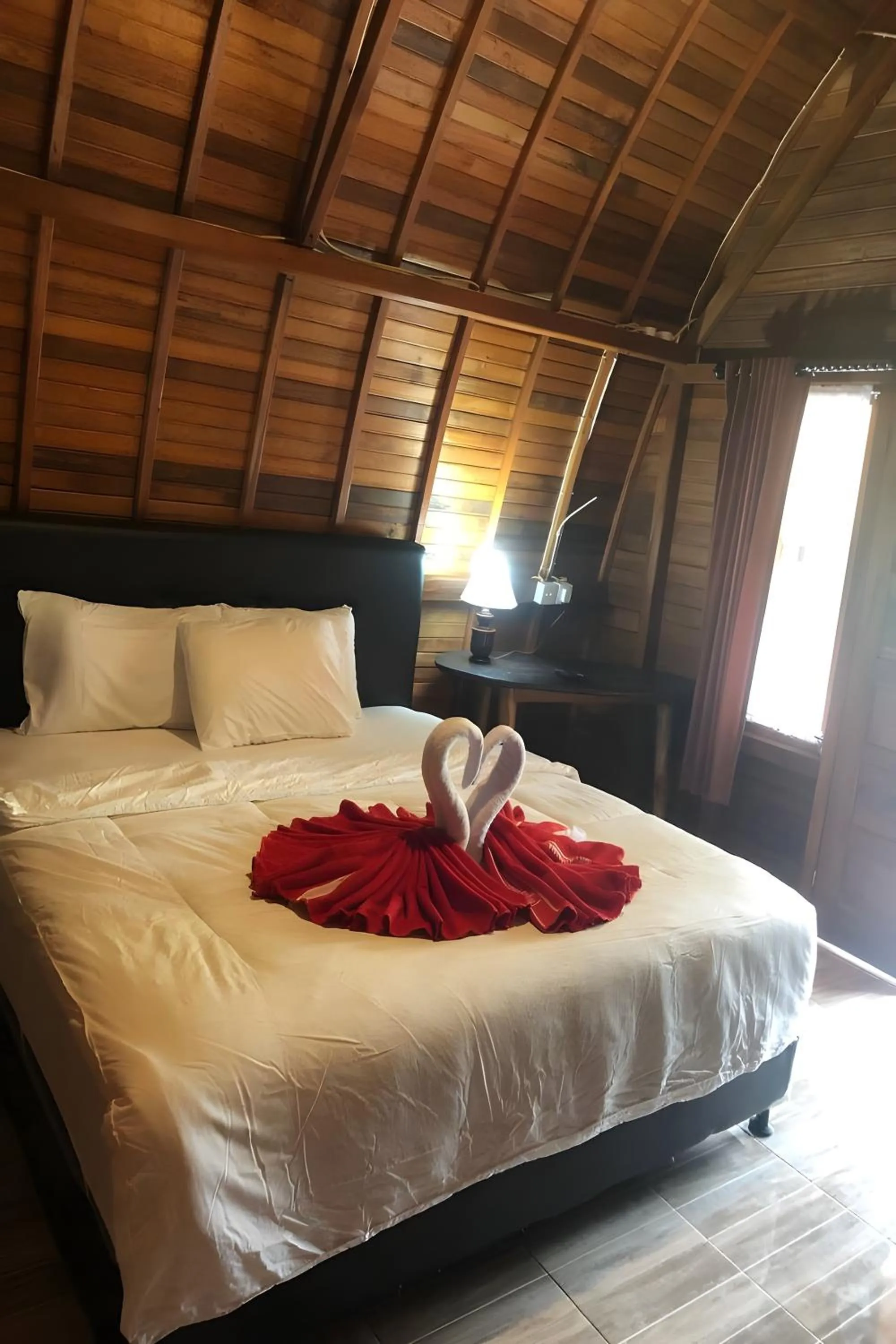 Bed in Sekar Kuning Villa