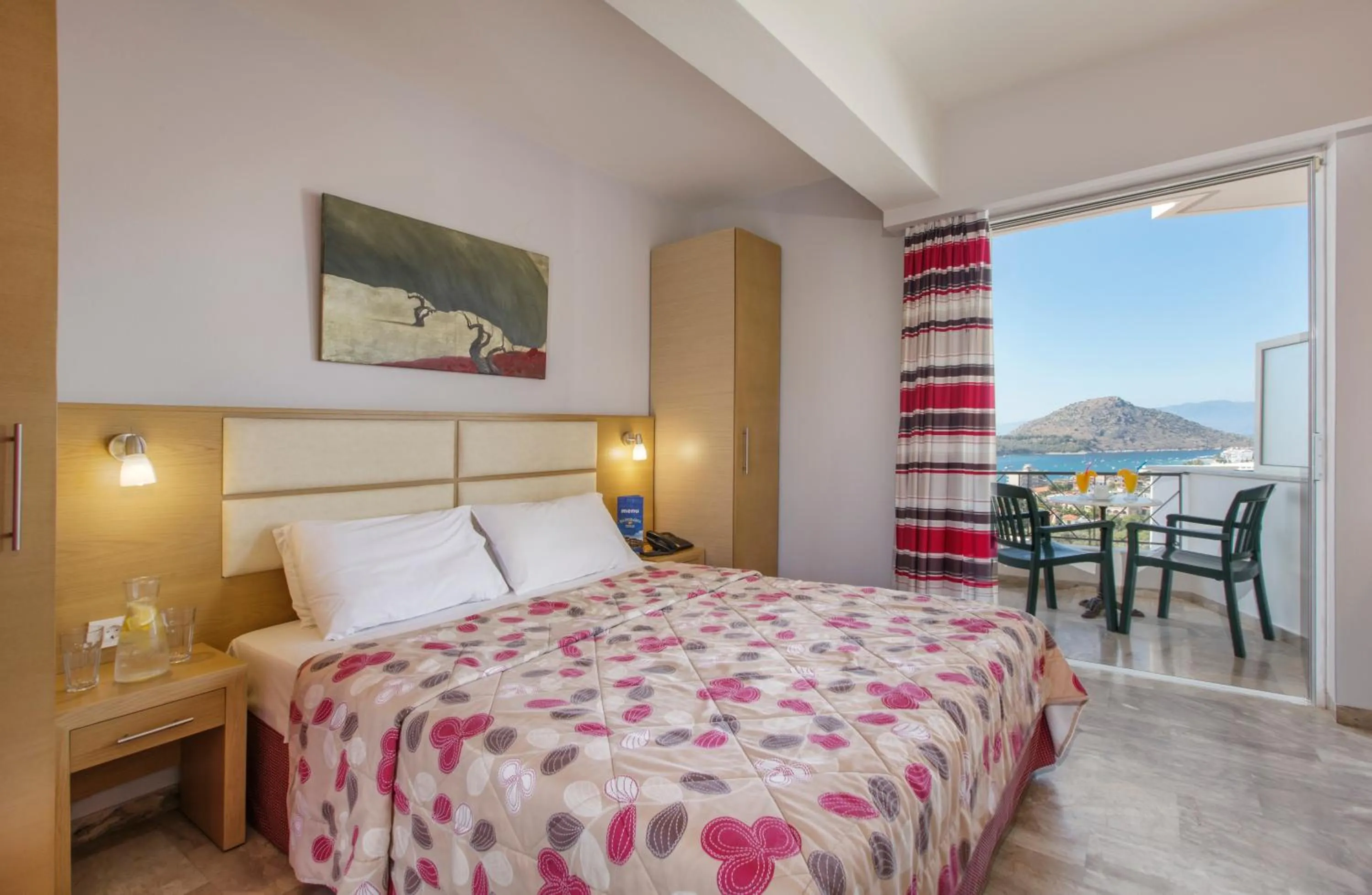 Bed in Hotel Apartments Panorama