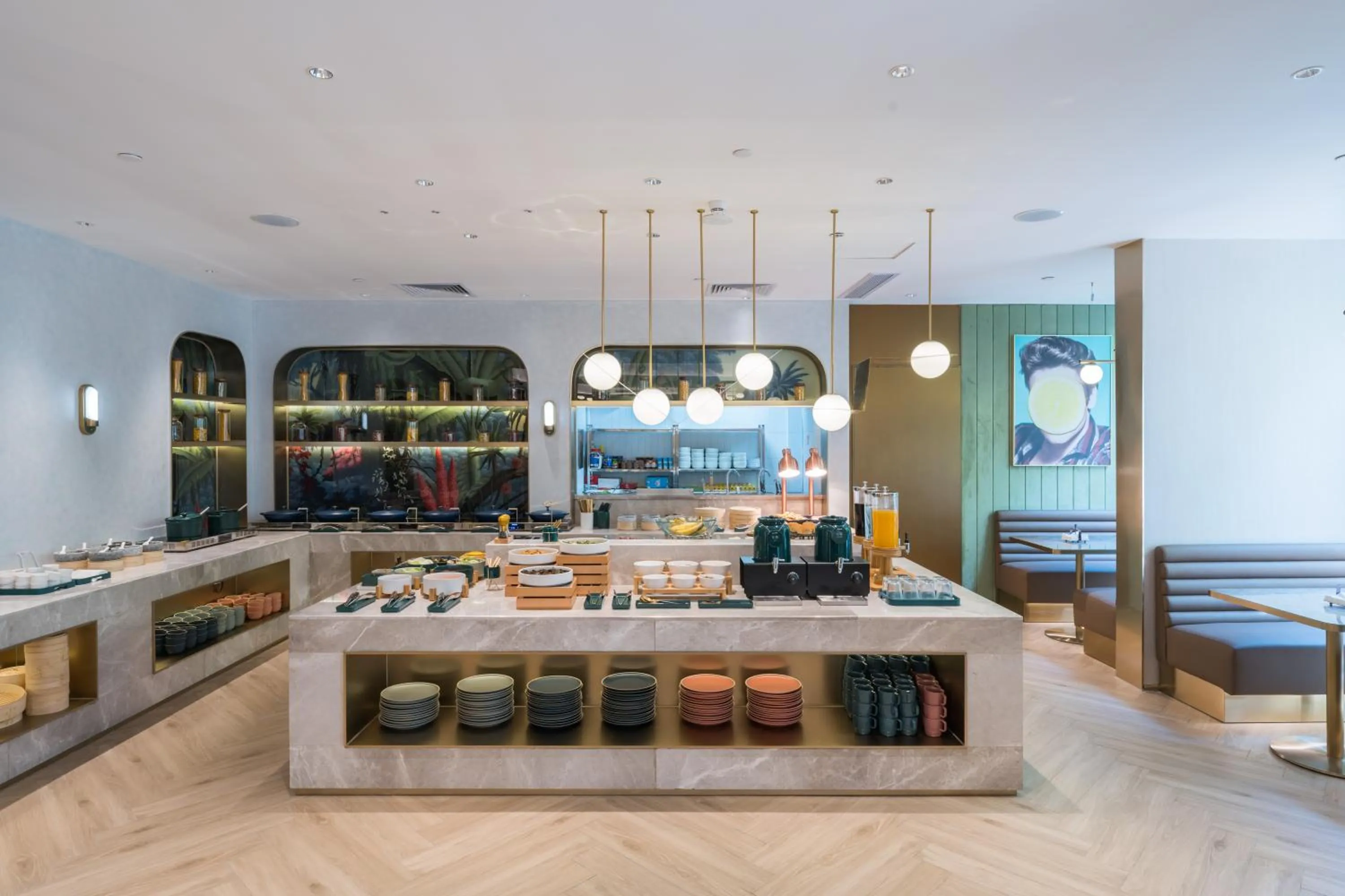 Breakfast in Manxin Hotel Guangzhou Baiyun Airport Branch