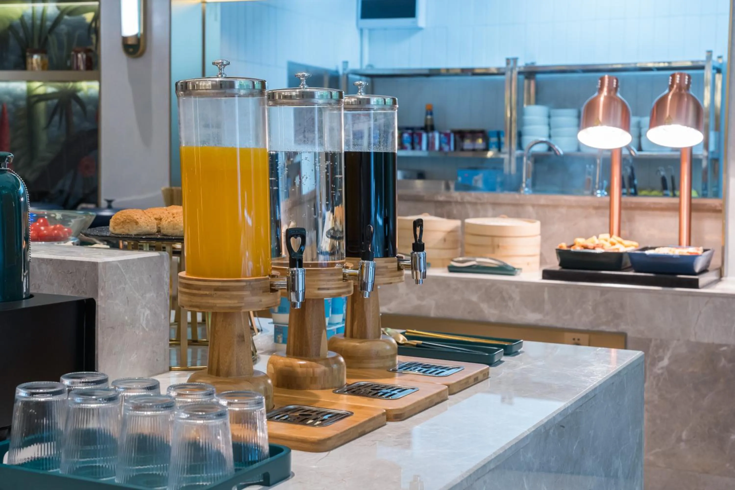 Breakfast in Manxin Hotel Guangzhou Baiyun Airport Branch