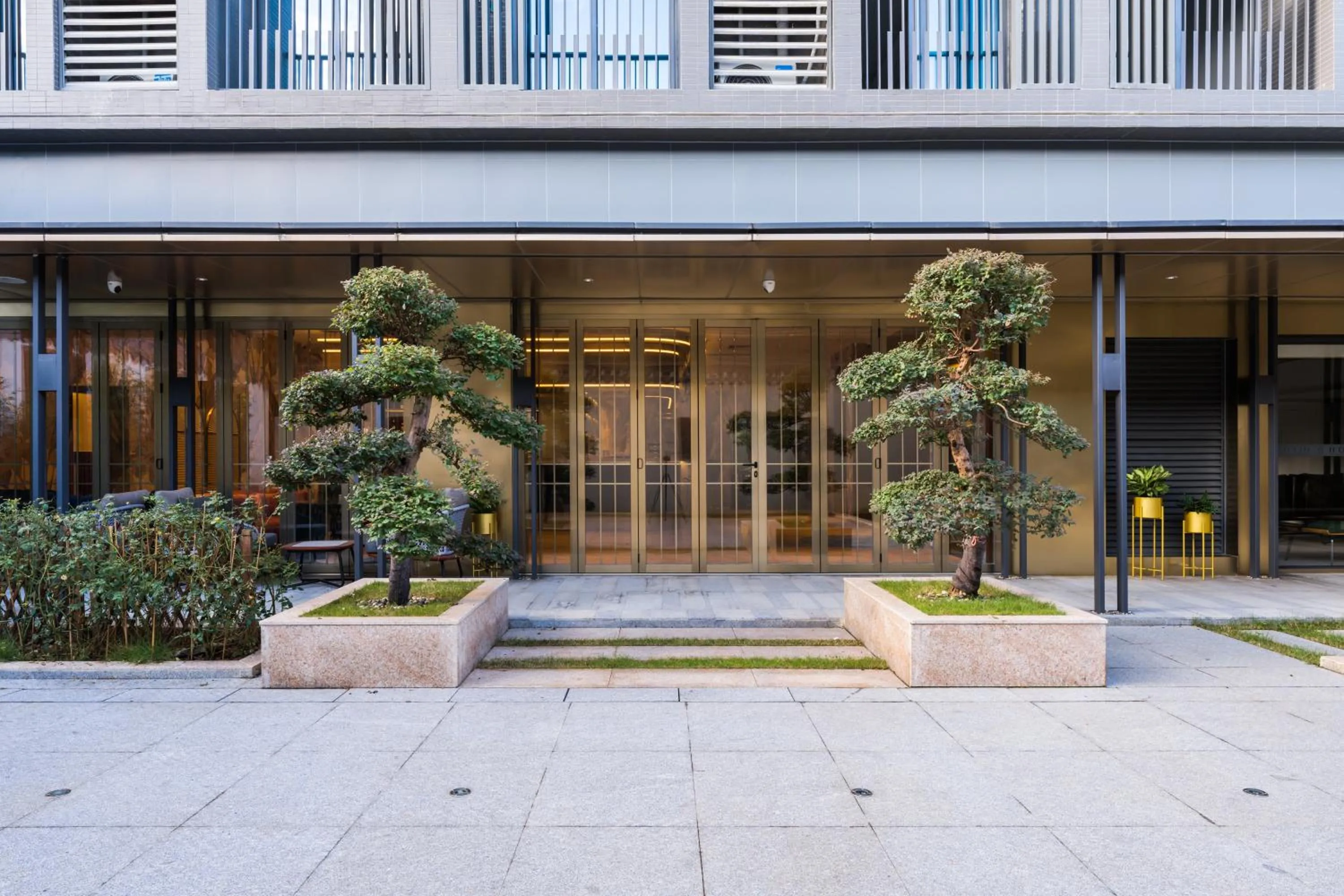 Property building in Manxin Hotel Guangzhou Baiyun Airport Branch