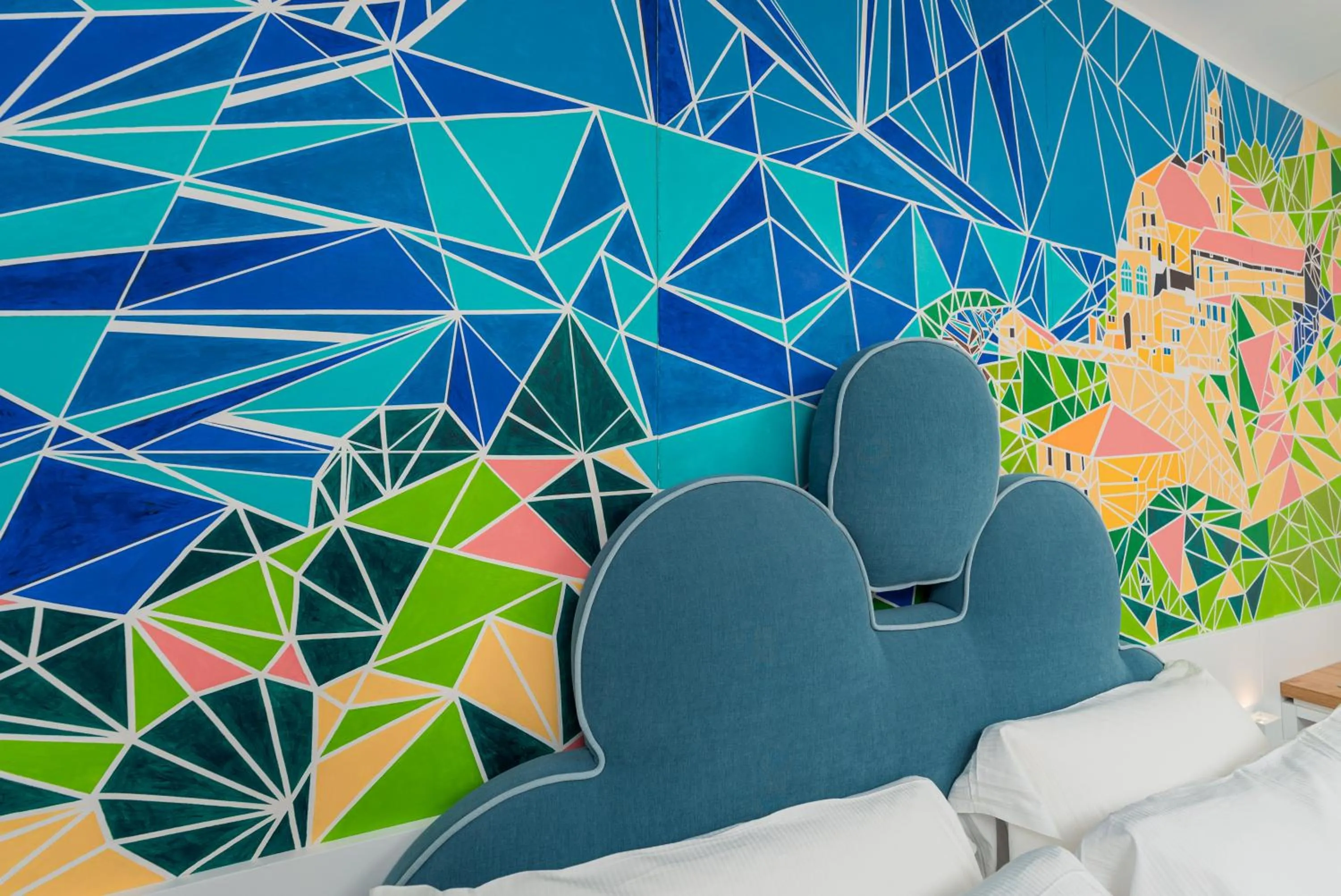 Bed in Albergo Dipinto BaccoFurore