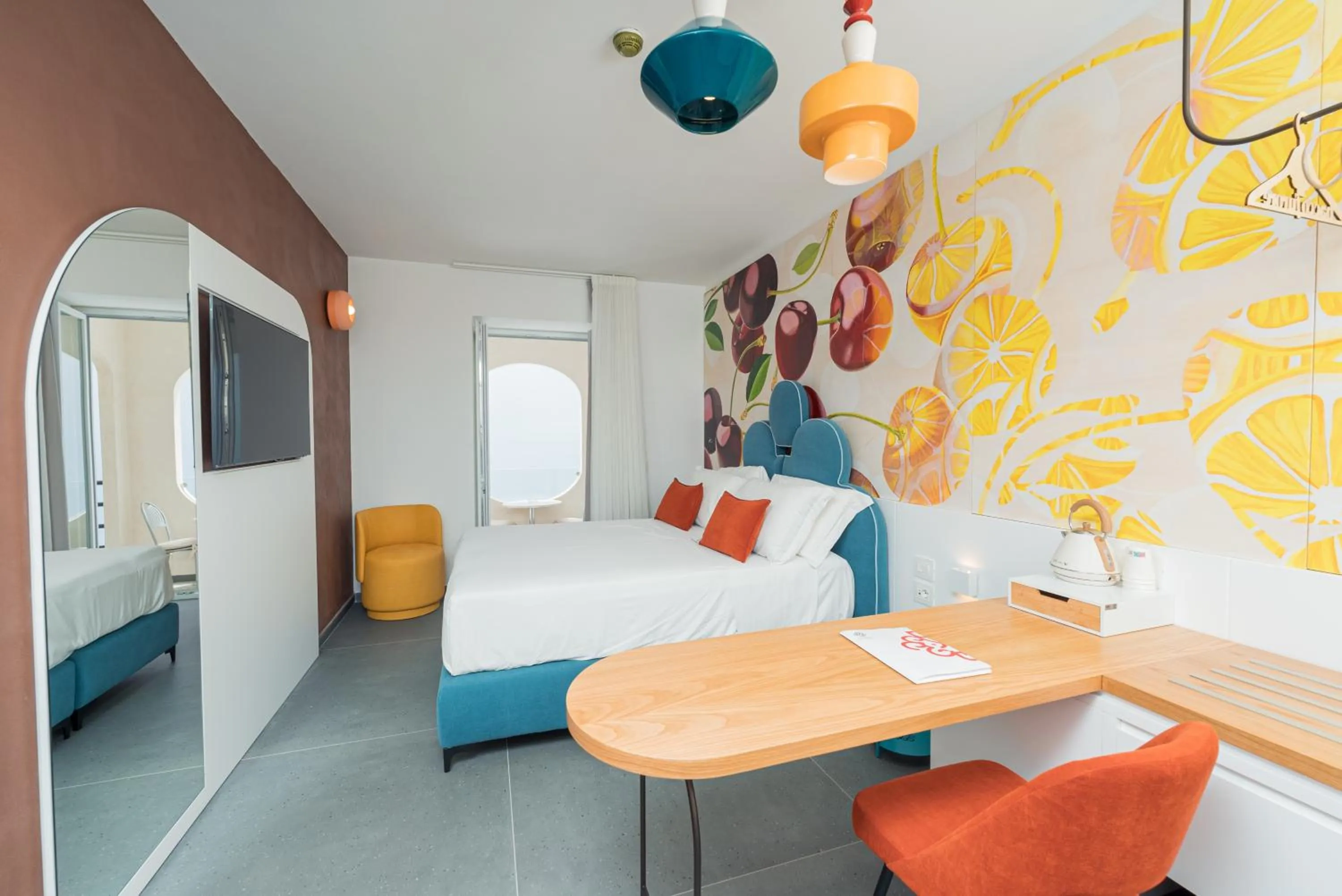 Bed in Albergo Dipinto BaccoFurore