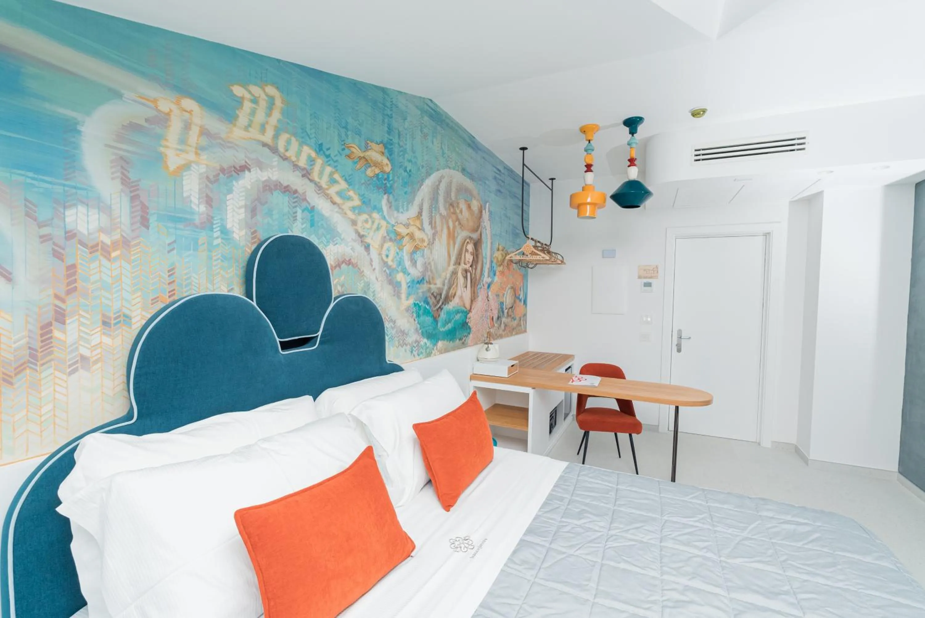 Bed in Albergo Dipinto BaccoFurore