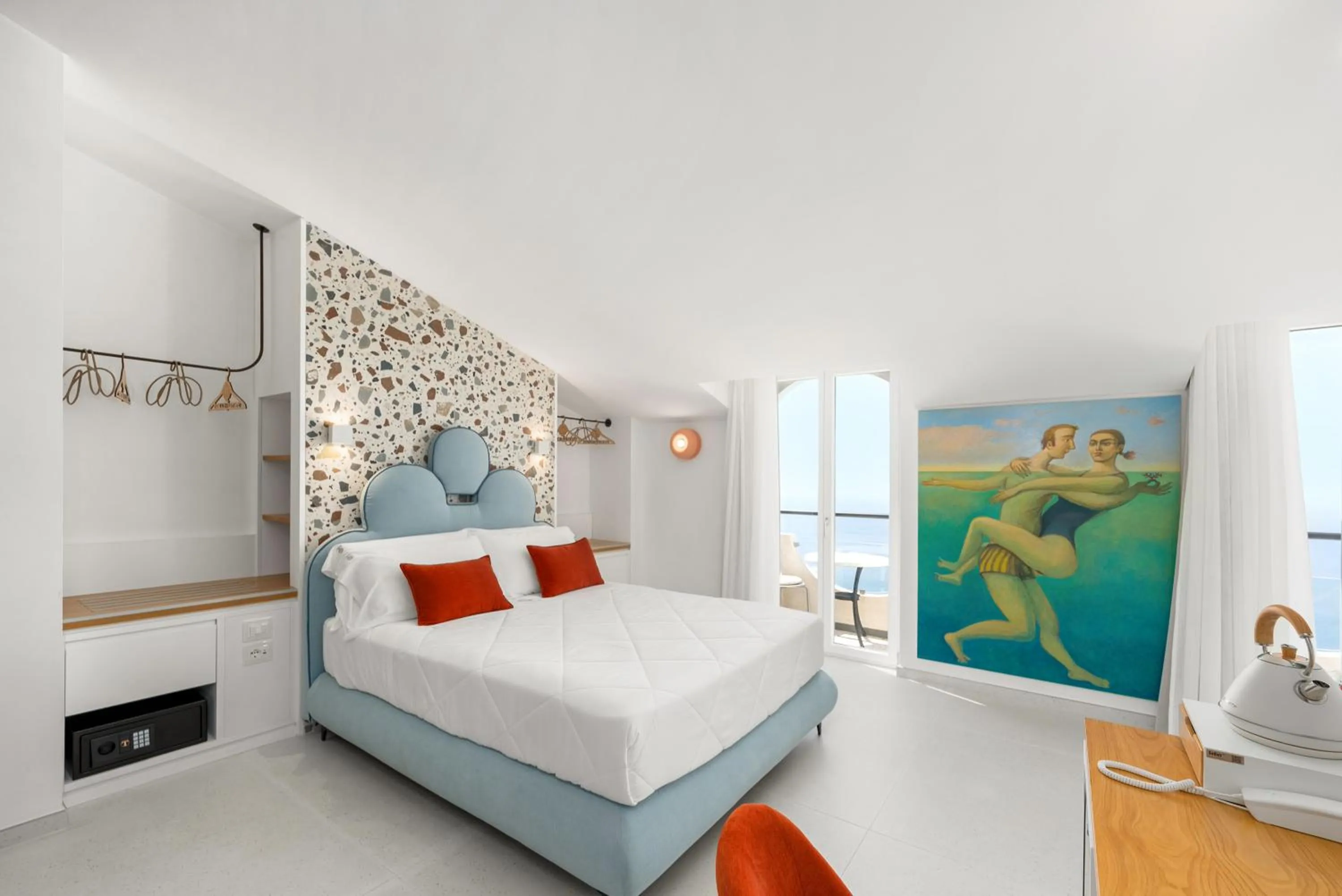 Bed in Albergo Dipinto BaccoFurore