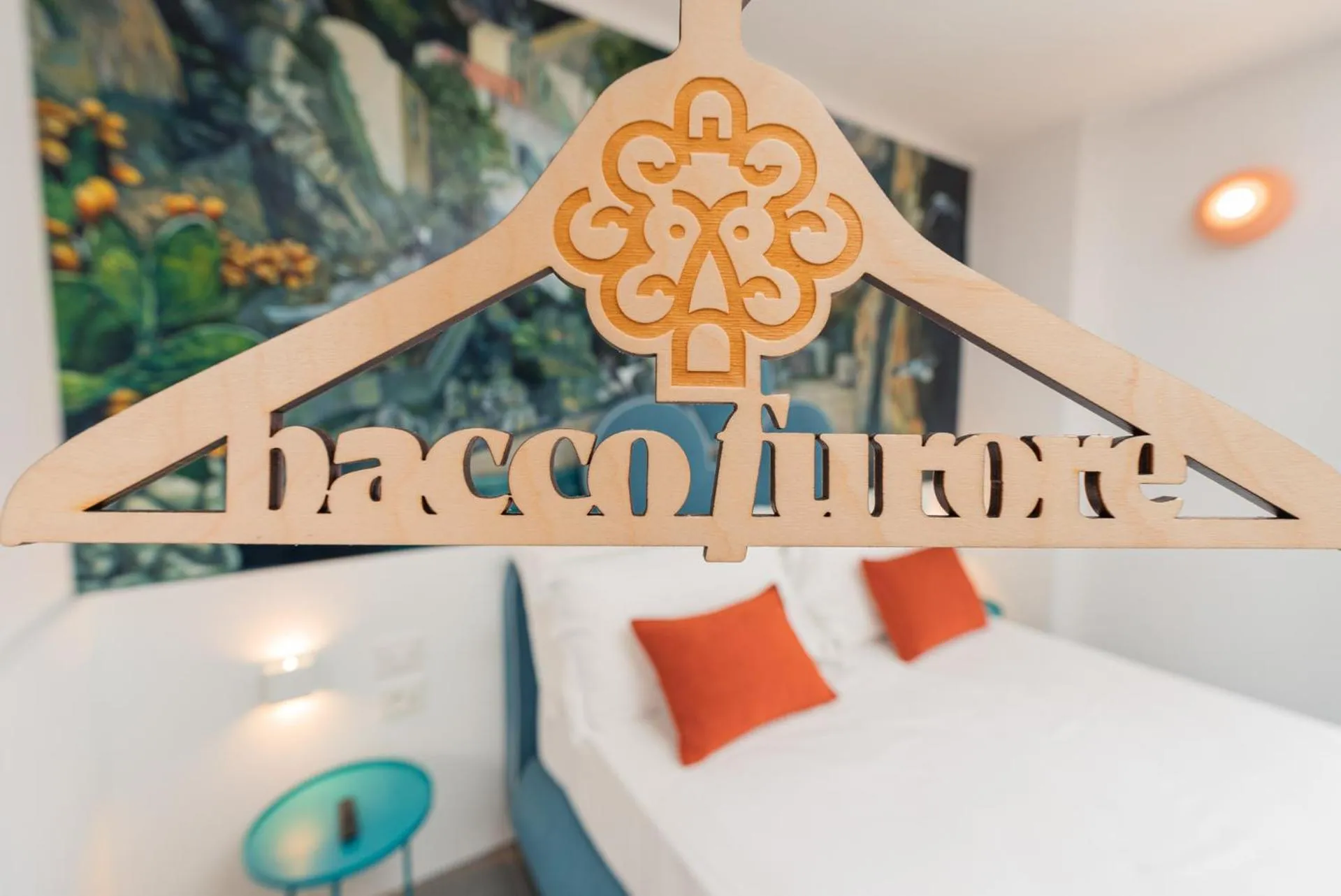 Bed in Albergo Dipinto BaccoFurore