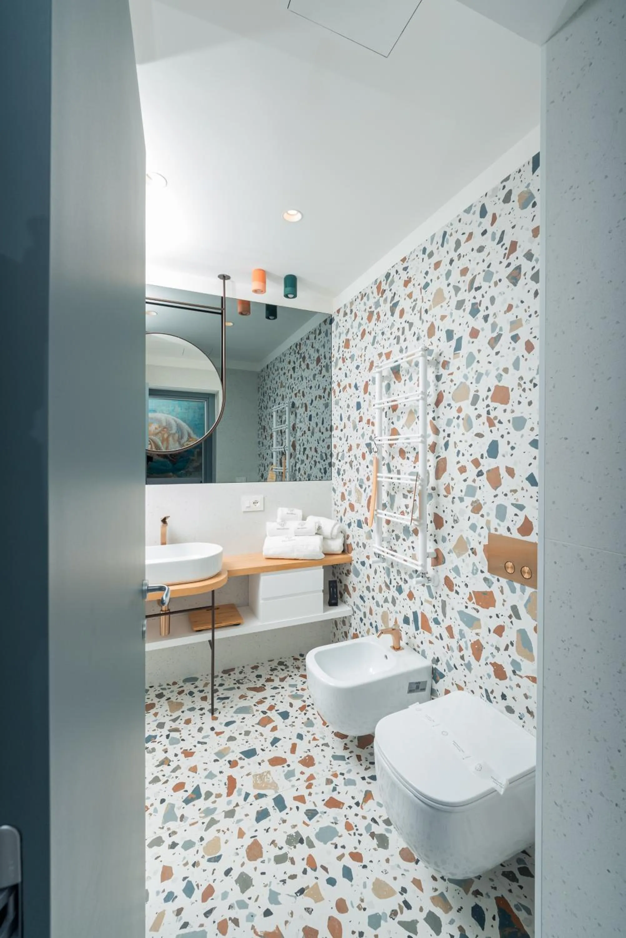 Toilet in Albergo Dipinto BaccoFurore