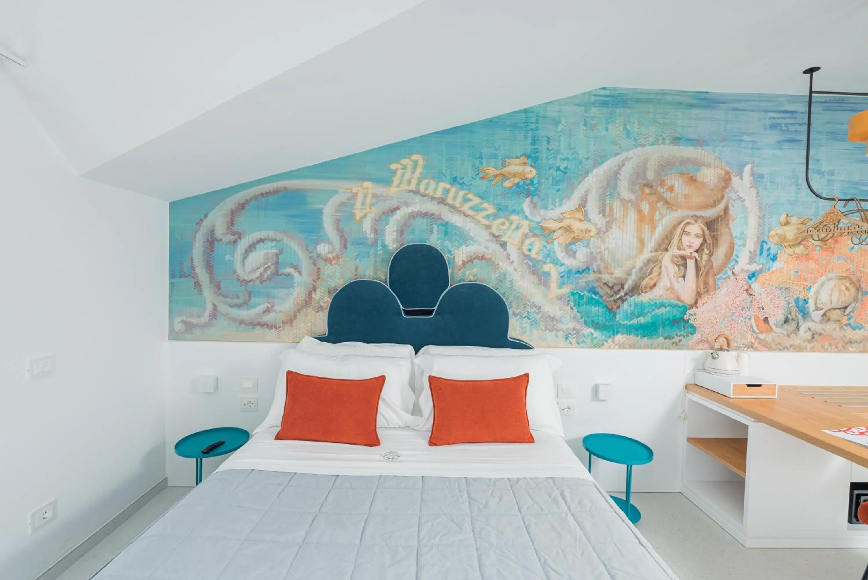 Bed in Albergo Dipinto BaccoFurore