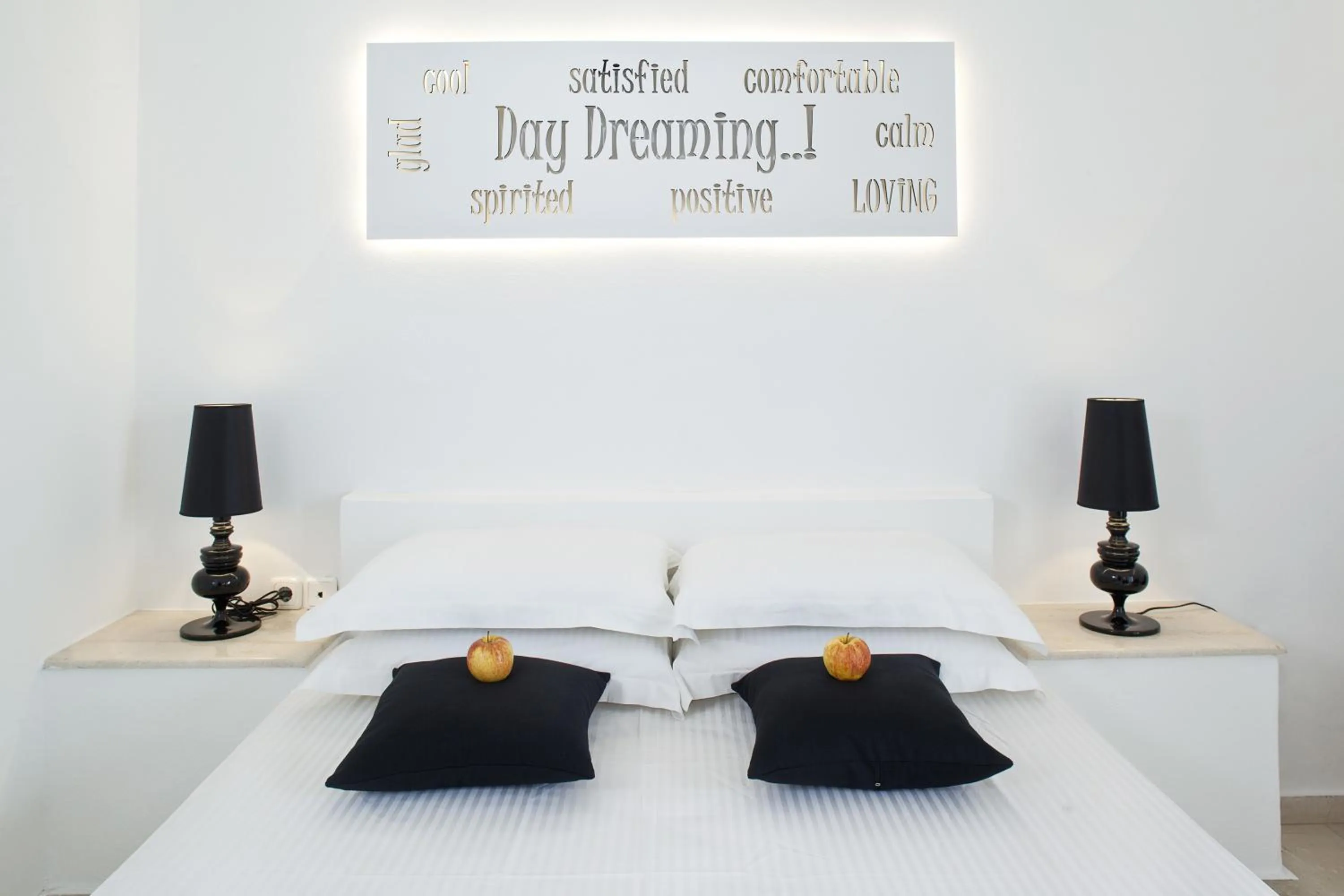 Bedroom, Bed in Acqua Vatos Santorini Hotel