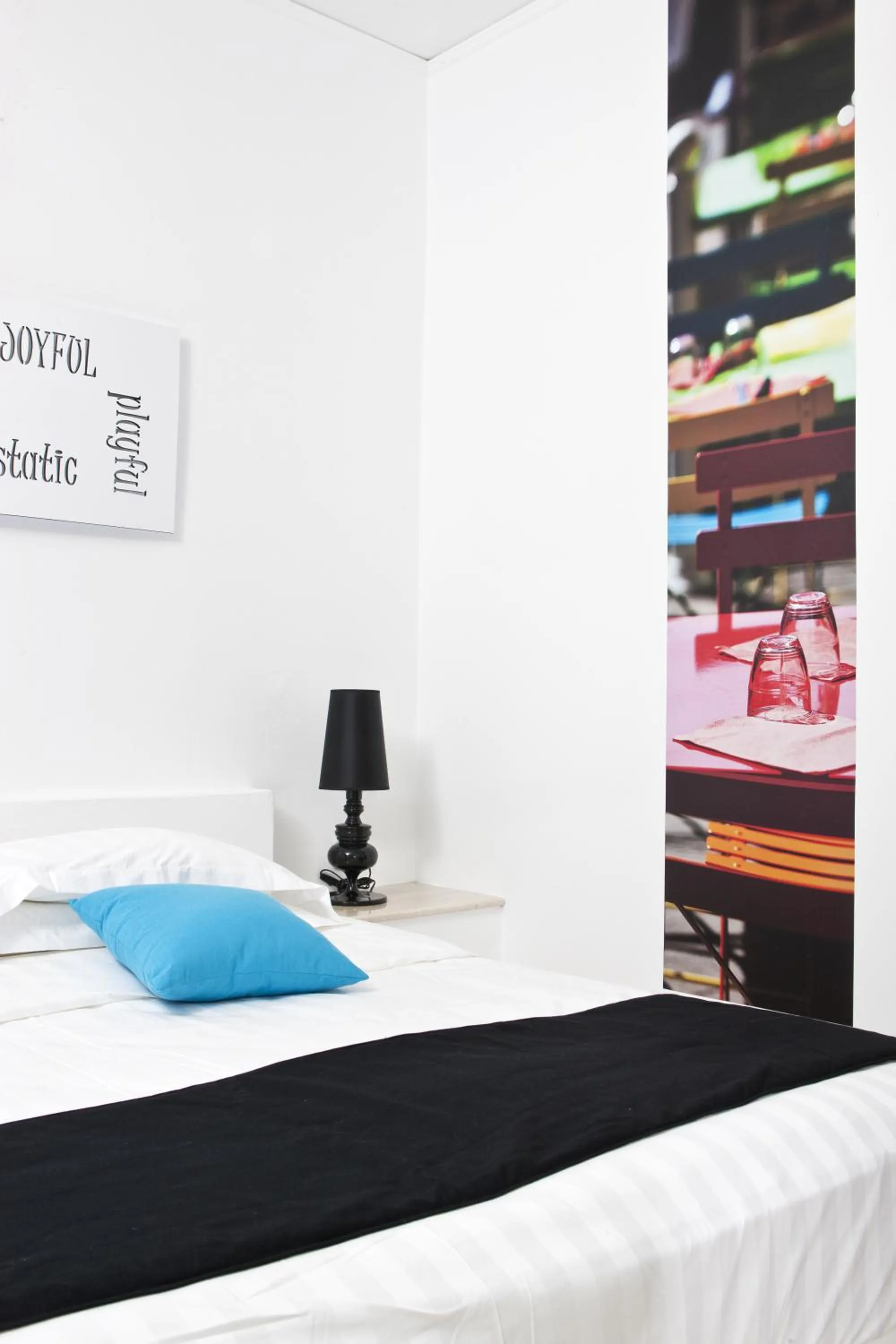 Bedroom, Bed in Acqua Vatos Santorini Hotel