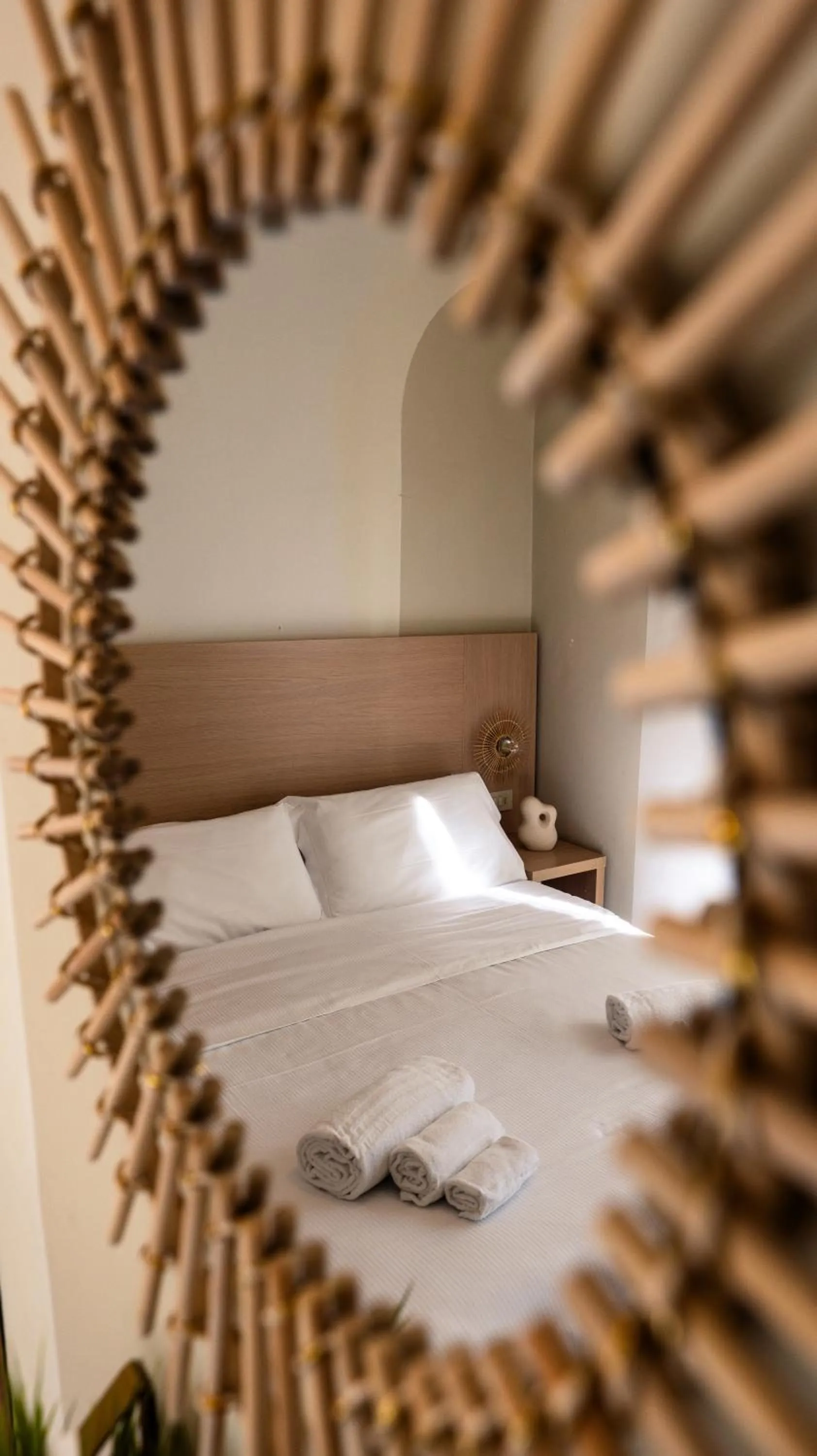 Bed in Americana Beach House