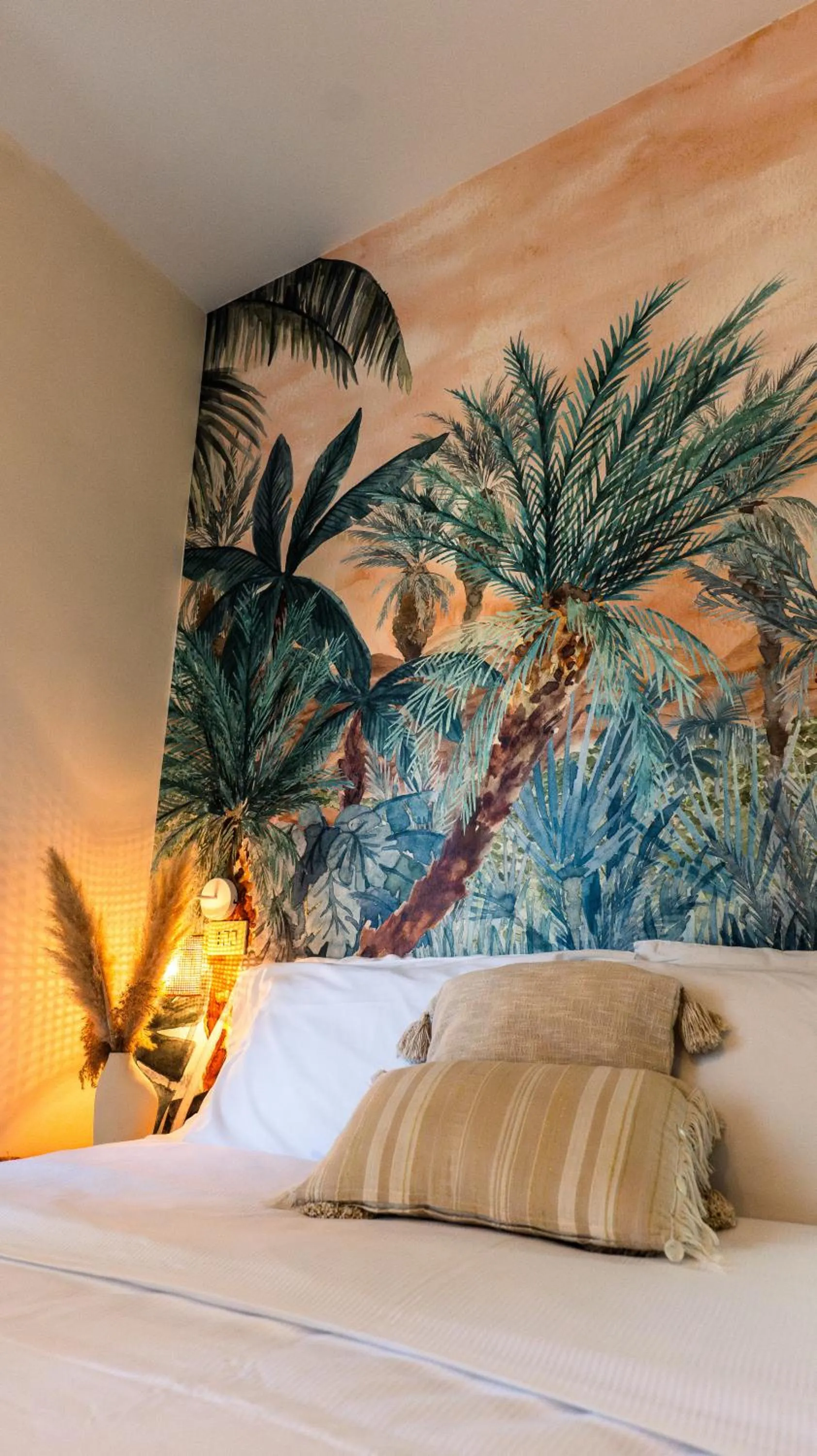 Bed in Americana Beach House