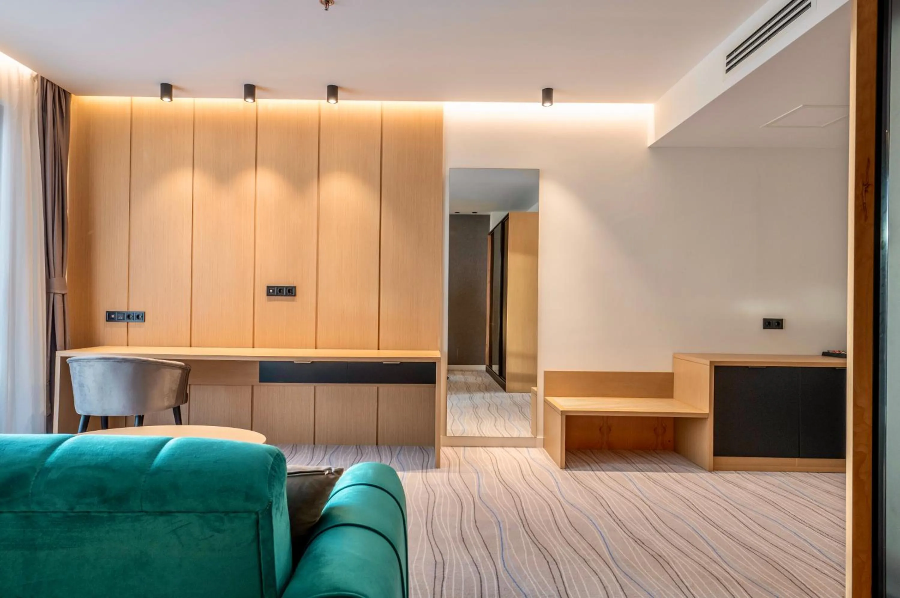 Living room in The Grandeur Hotel