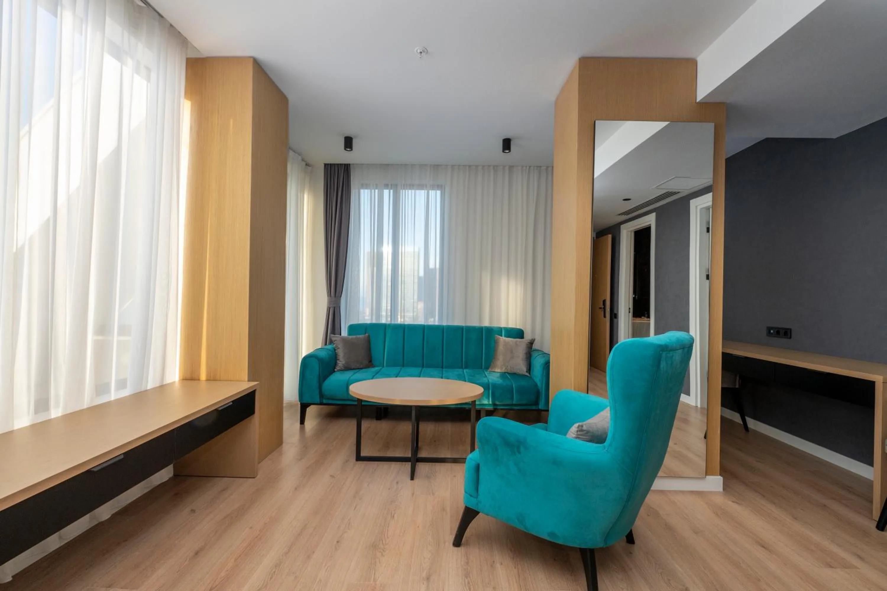 Living room in The Grandeur Hotel