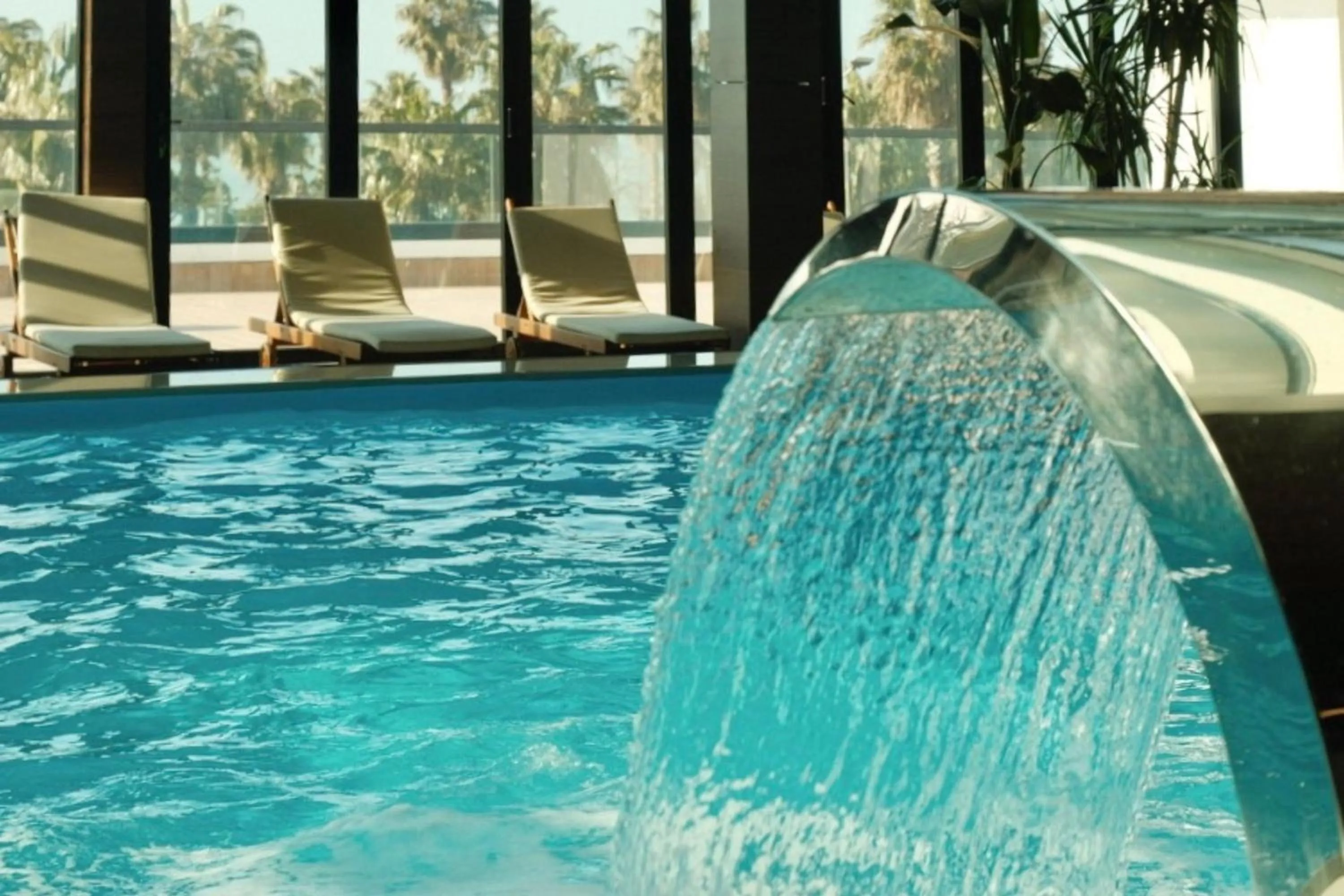 Pool view in The Grandeur Hotel