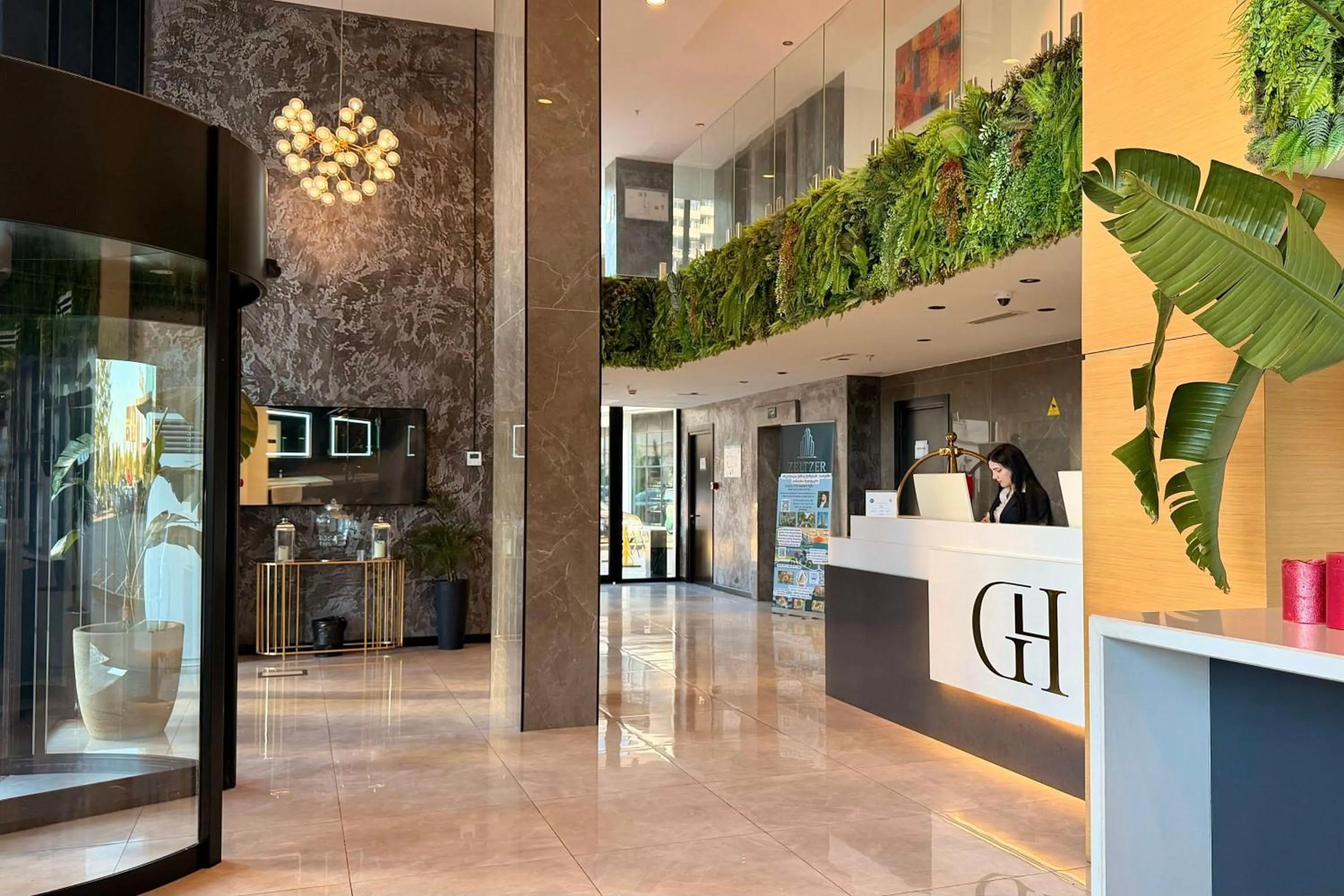 Lobby or reception in The Grandeur Hotel