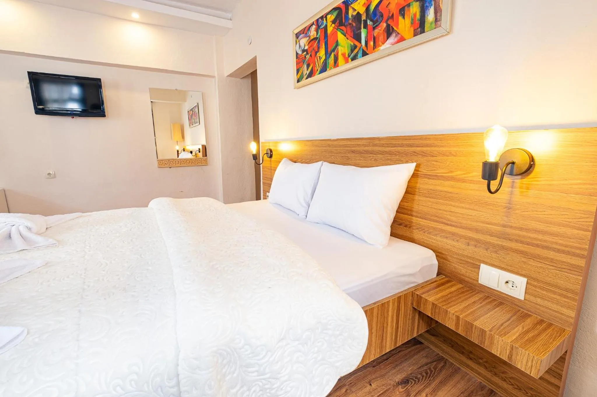 Bed in Simre Inn Hotel Safranbolu