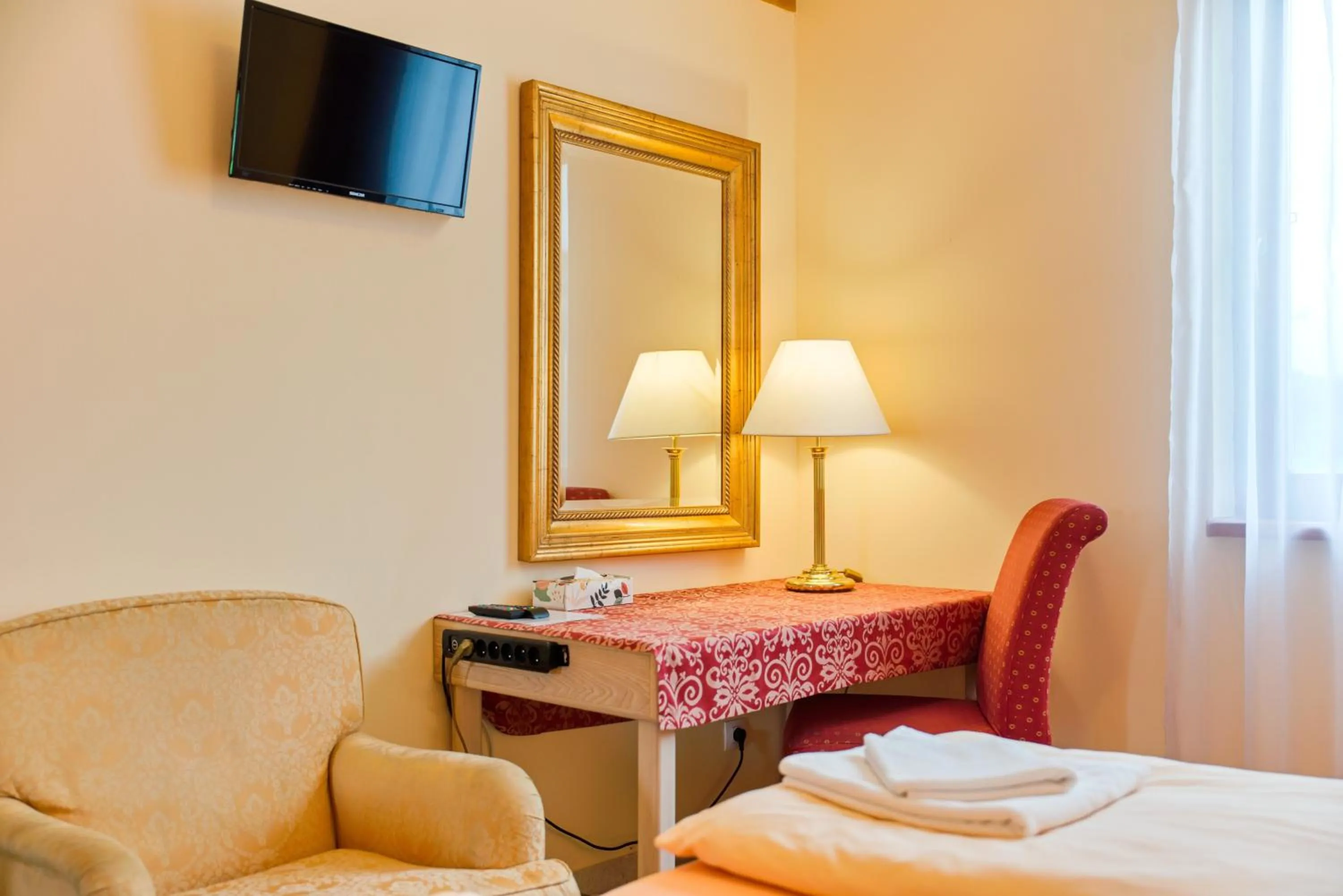 TV and multimedia, Bed in Penzion Putim