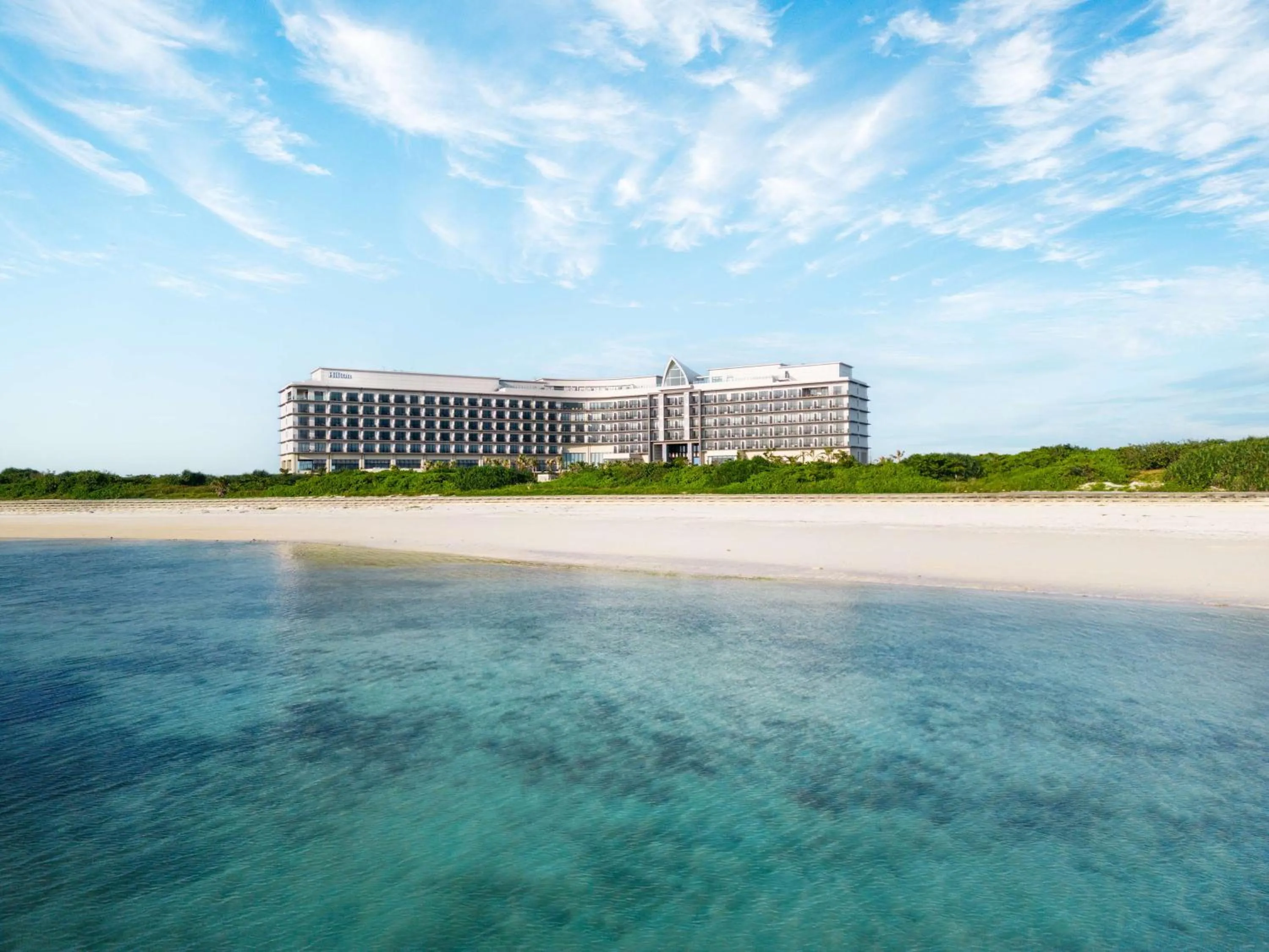 Property building in Hilton Okinawa Miyako Island Resort