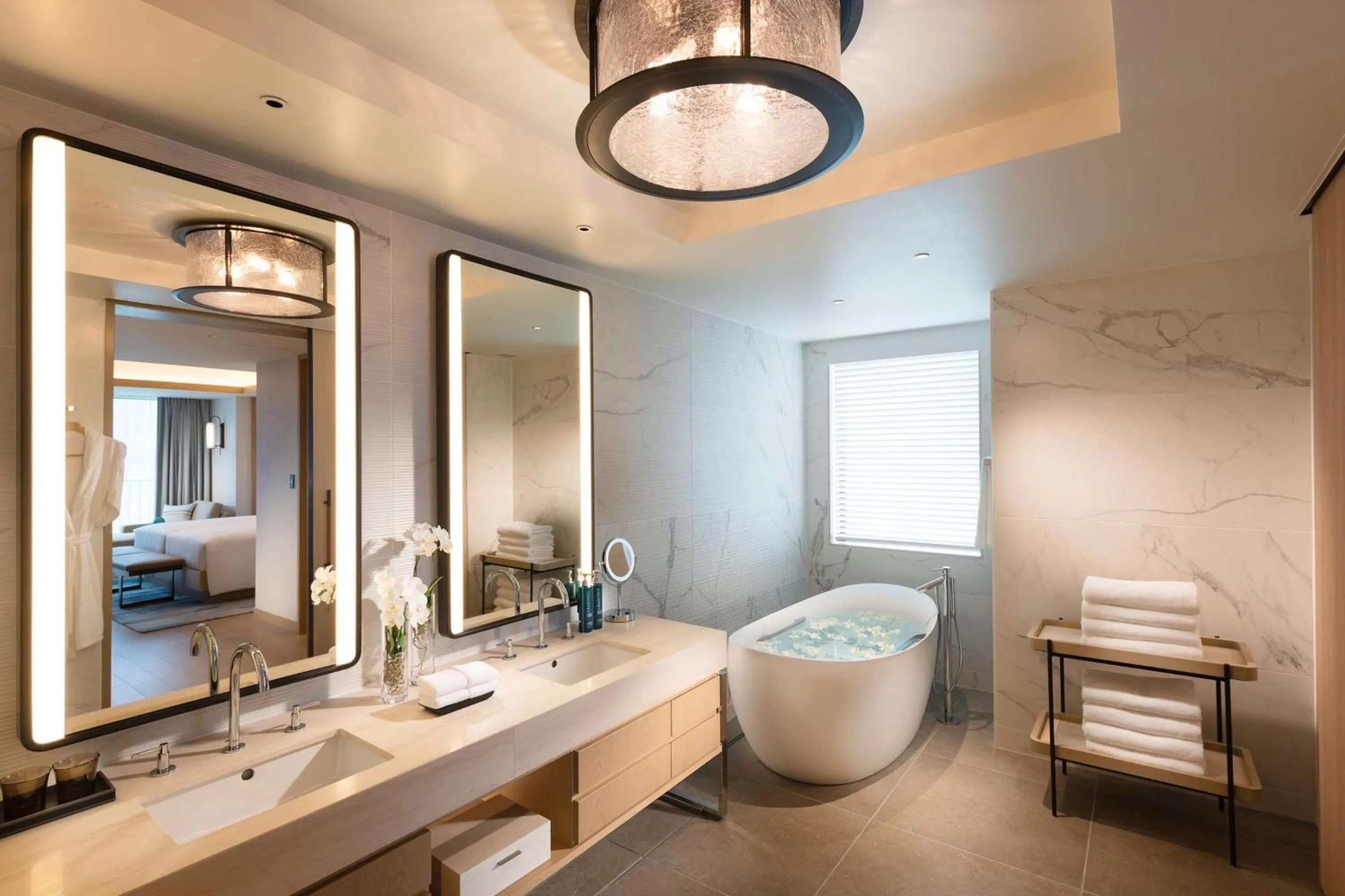 Bathroom in Hilton Okinawa Miyako Island Resort